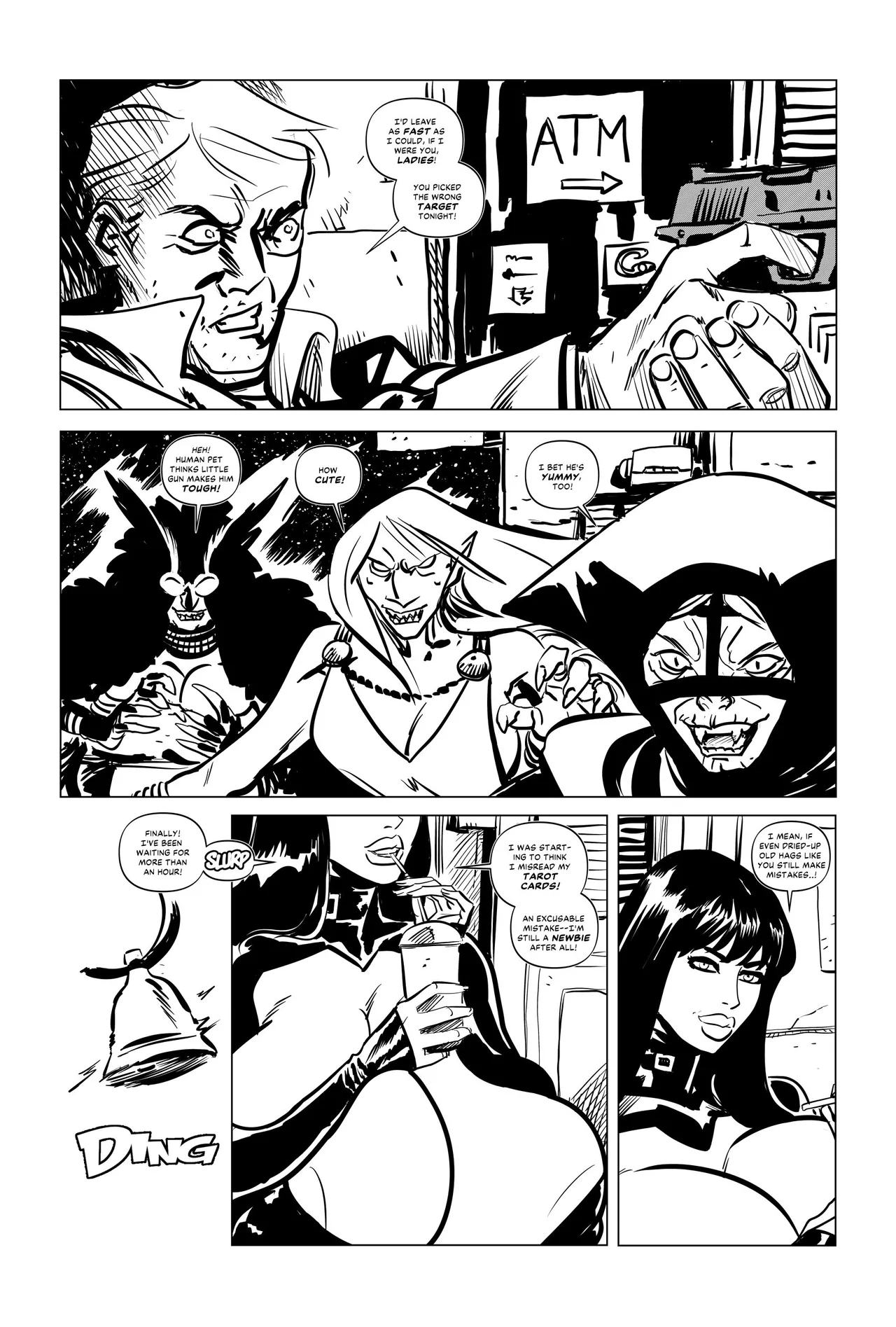 Onesheeparmy comics previews page 11 full
