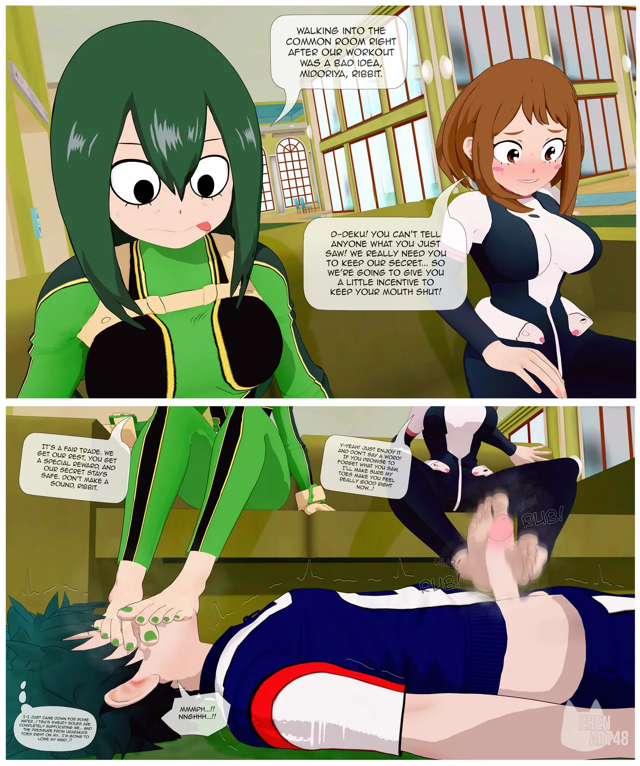 A bet is a bet, ribbit! - MHA page 5 full