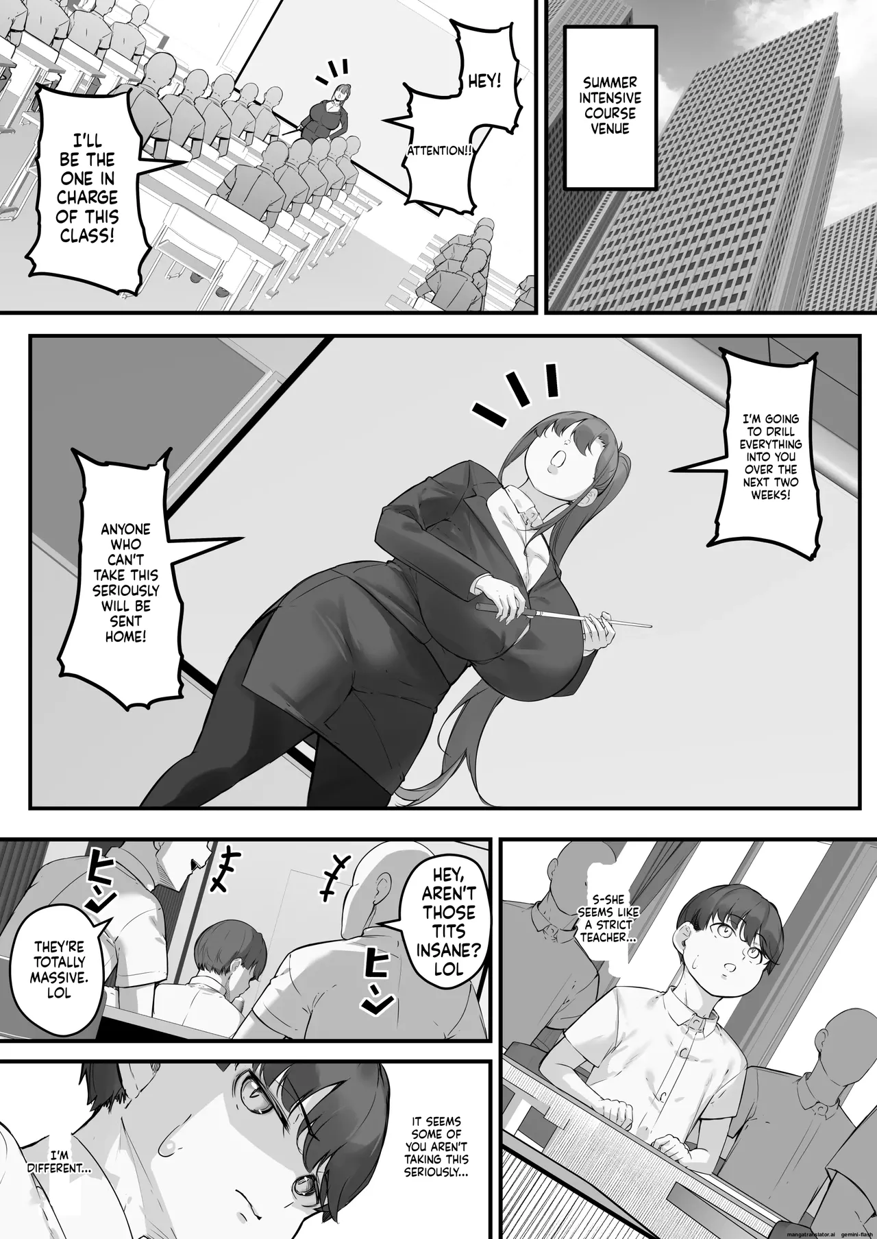 Chara Otoko ni Netorareru Tare Deka Nagachichi Kaa-san 2 _ The Busty Mom with Long, Sagging Breasts Gets Seduced by a Playboy - Part 2 page 11 full