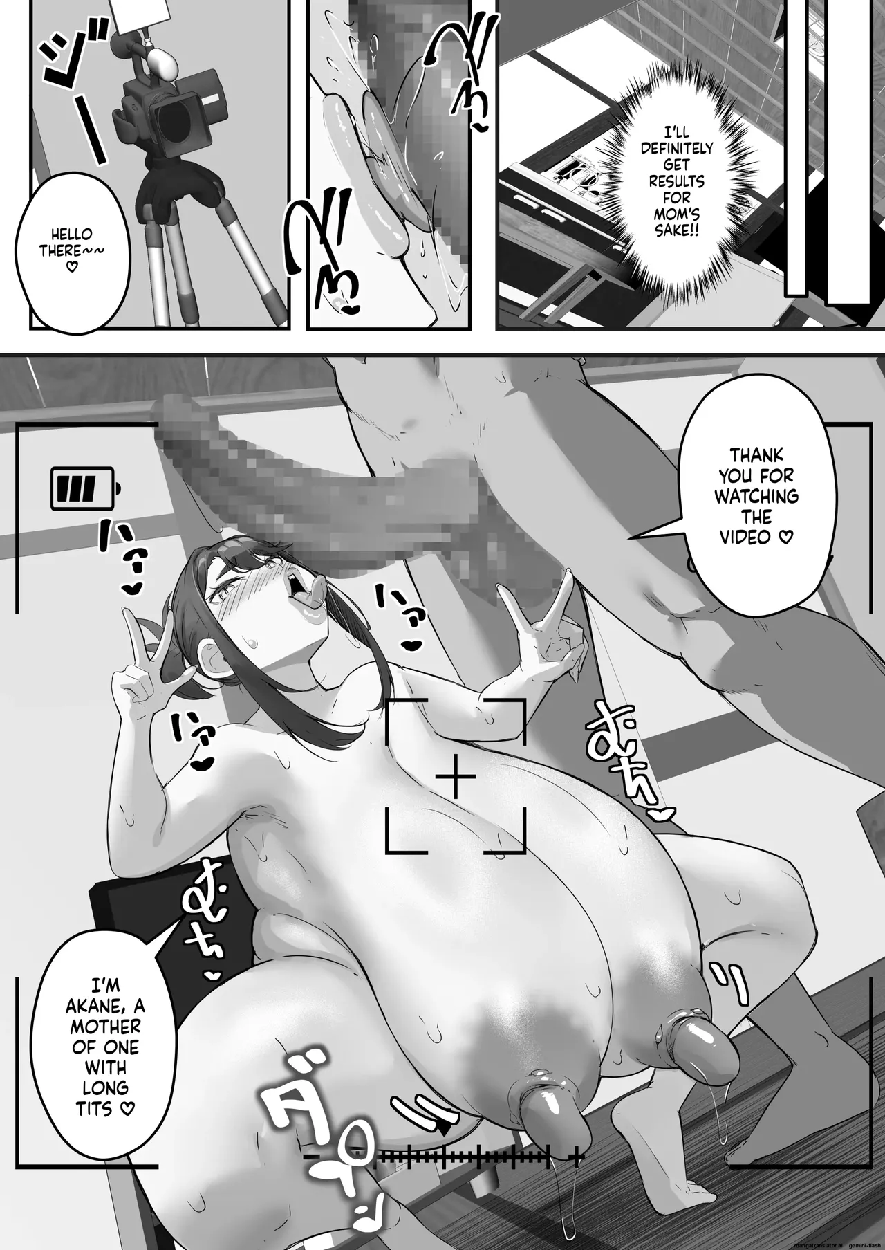 Chara Otoko ni Netorareru Tare Deka Nagachichi Kaa-san 2 _ The Busty Mom with Long, Sagging Breasts Gets Seduced by a Playboy - Part 2 page 12 full