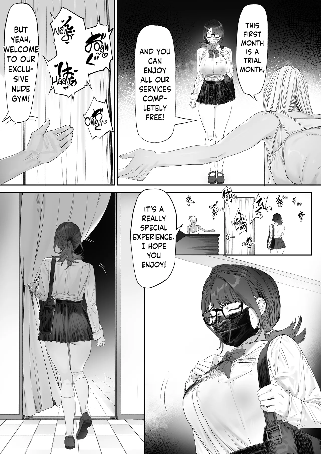 Kaiinsei Zenra Gym - Chakui Kinshi | Members-Only Nude Gym: No Clothing Allowed page 11 full