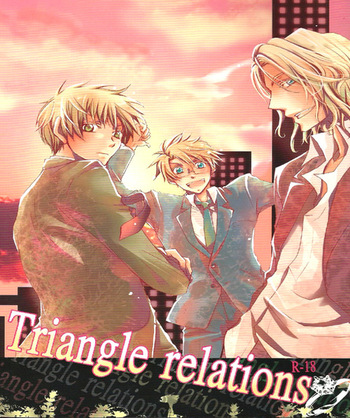 [AMAOh! (Mizuki Tama)] Triangle Relations (Hetalia Axis Powers) cover