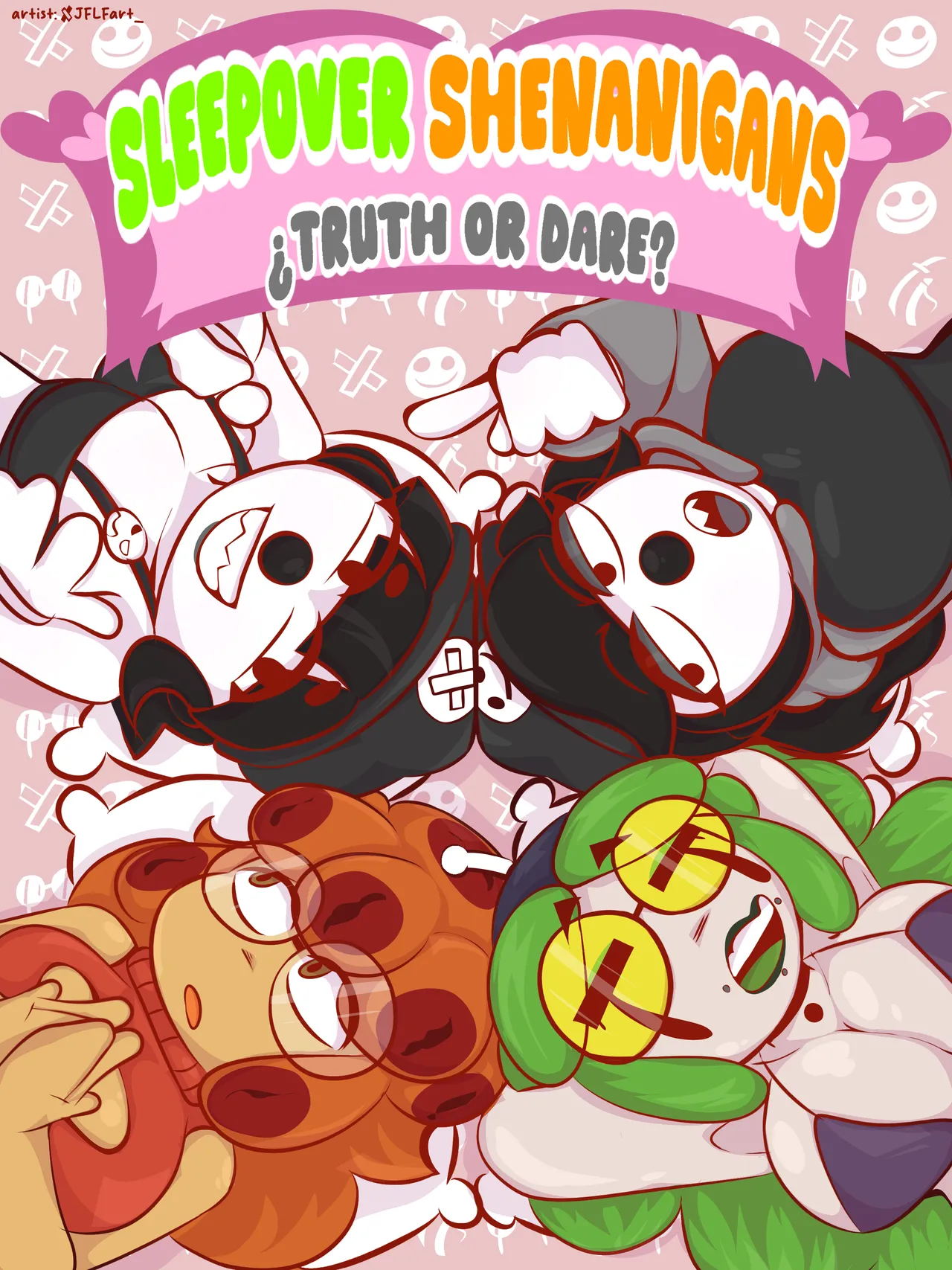 Sleepover Shenanigans Truth or Dare page 1 full