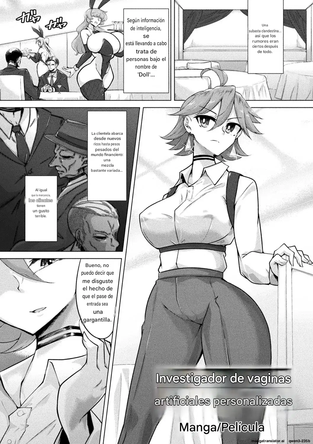 Custom Onahole Investigator Español page 1 full