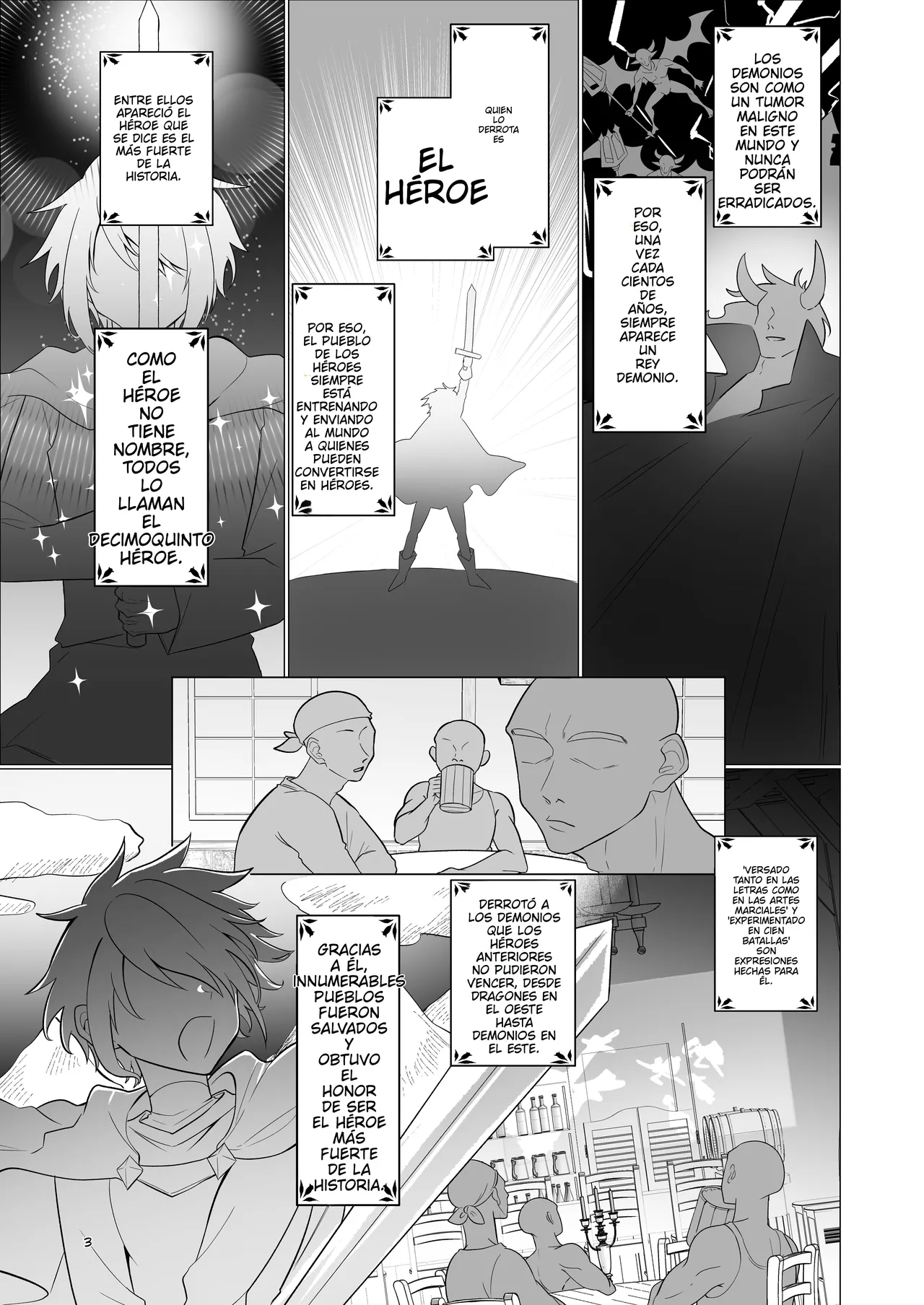 Moto Saikyou Yuusha no Fushidara na Inkyo Seikatsu page 3 full