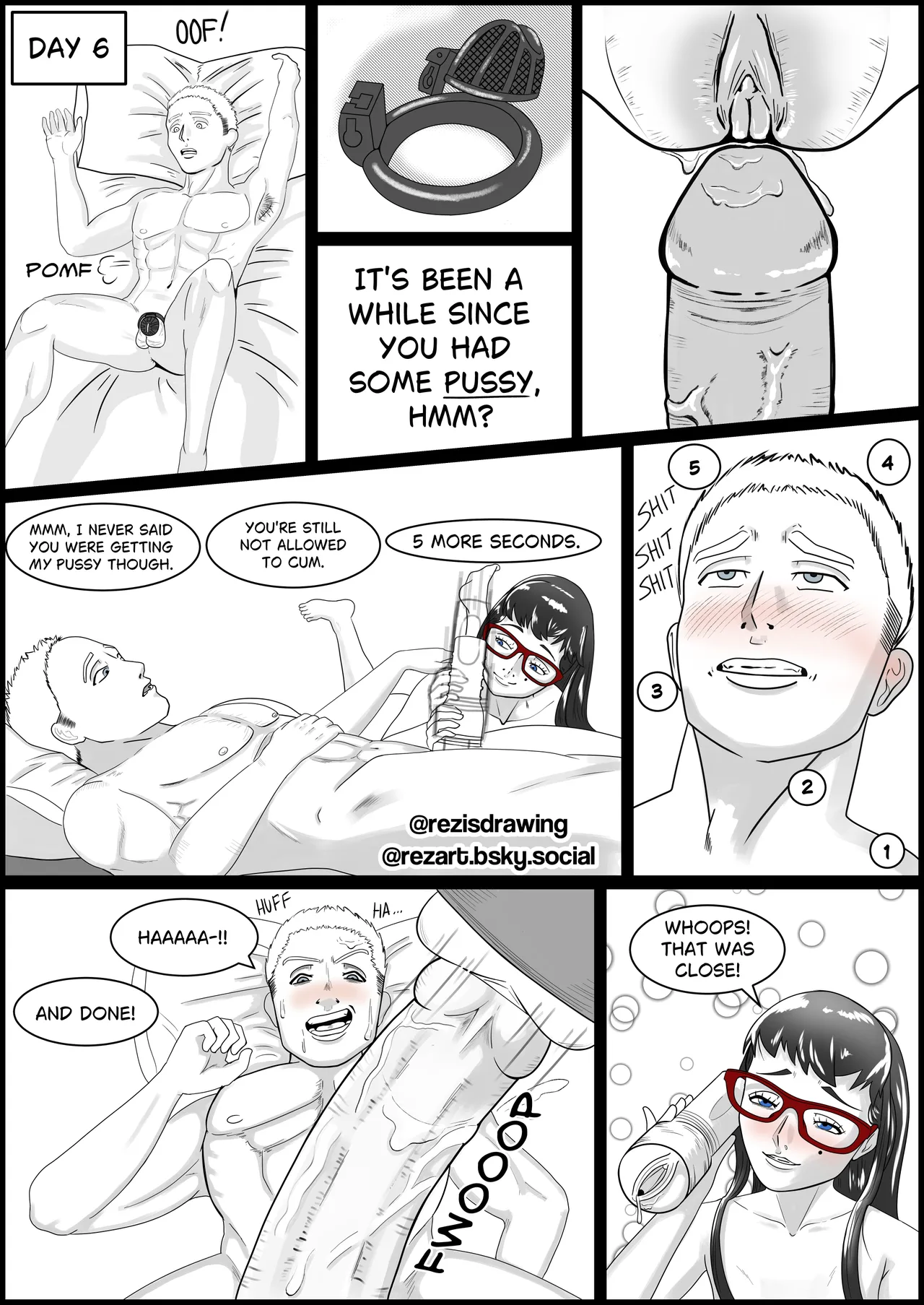 A Week of Tease Challenge page 10 full