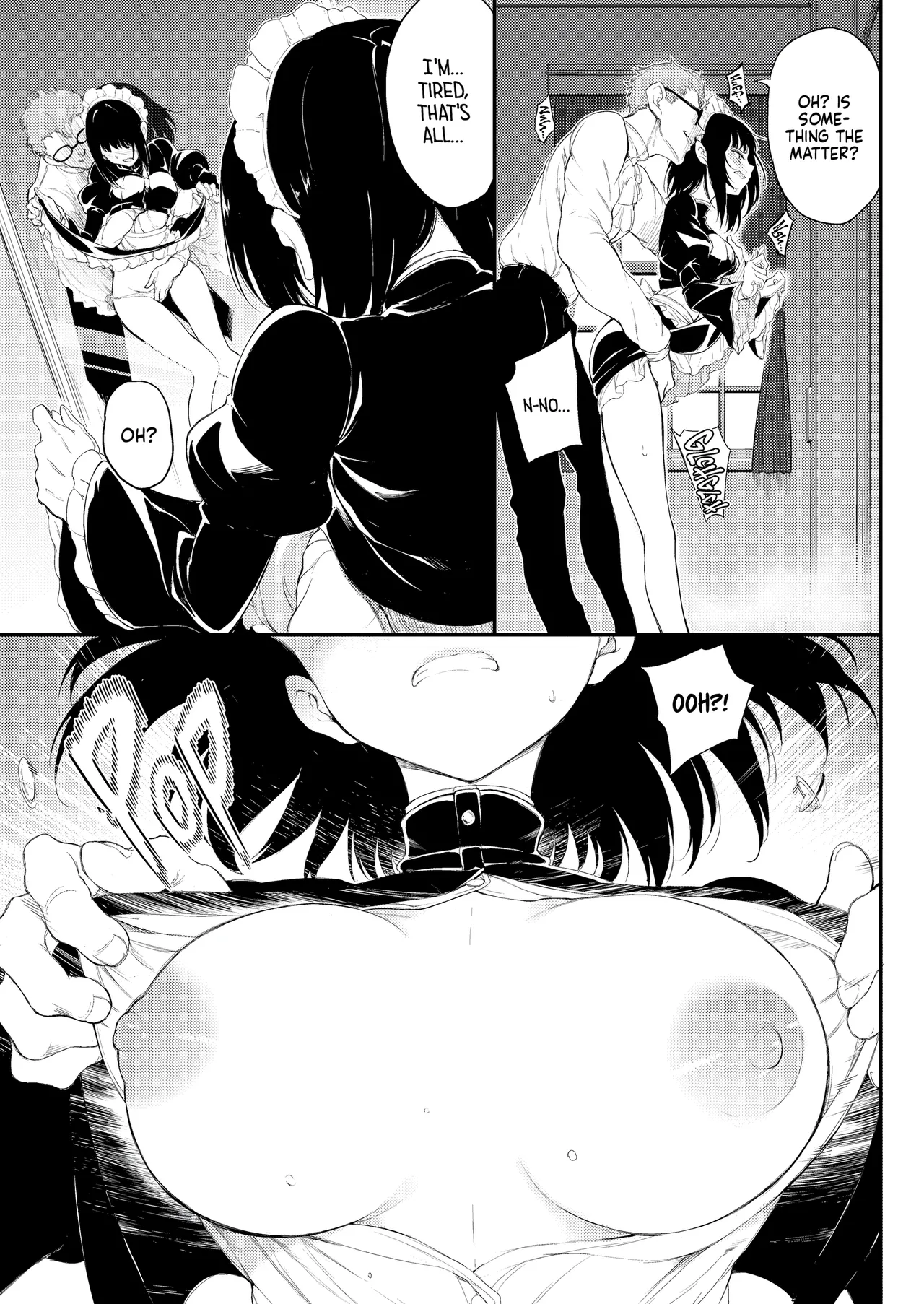 Maid Kyouiku. -Botsuraku Kizoku Rurikawa Tsubaki- | Maid Education: Fallen Aristocrat Rurikawa Tusbaki page 12 full