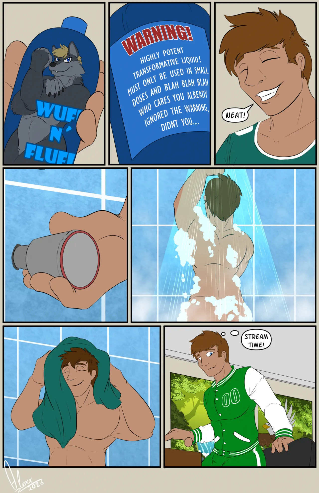 Wuff n Fluff Chapter Part Three page 3 full