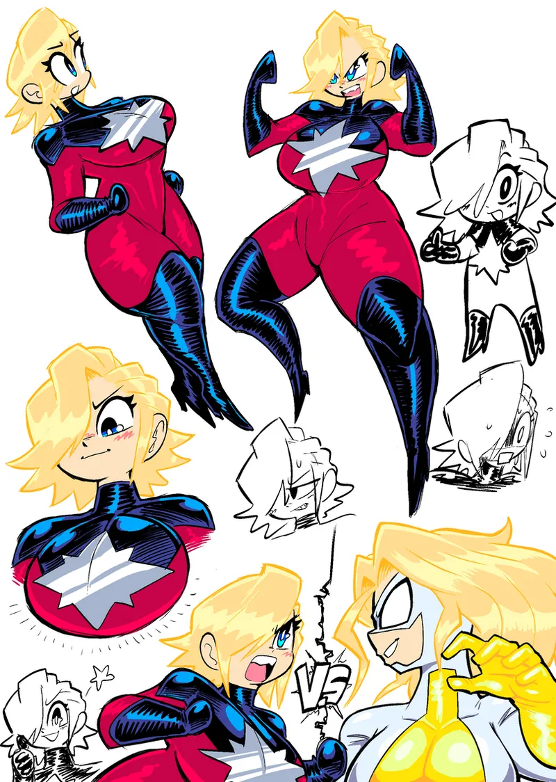 Comic book girls by Theguywhodrawsalot page 7 full