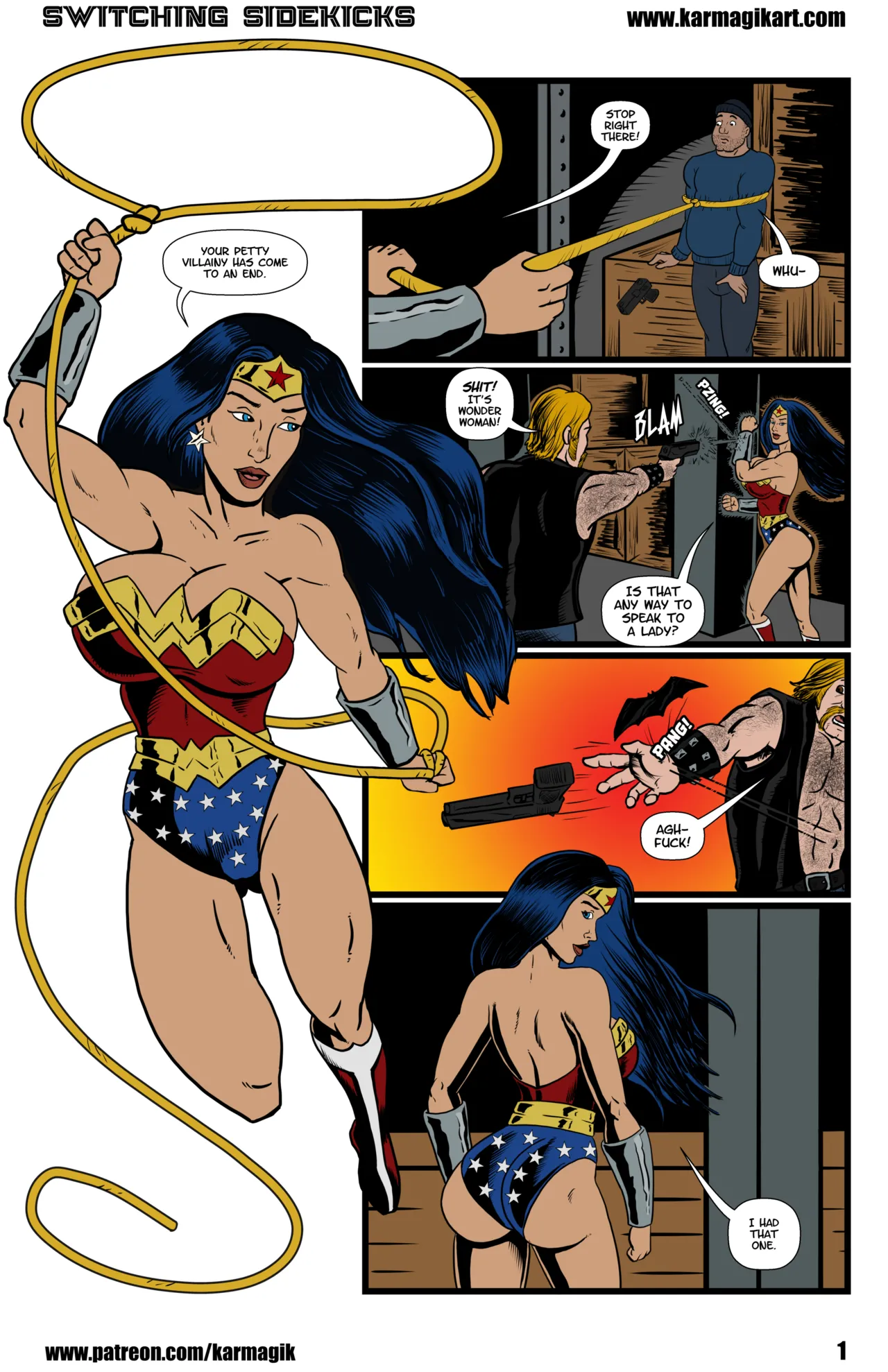 Switching Sidekicks page 1 full