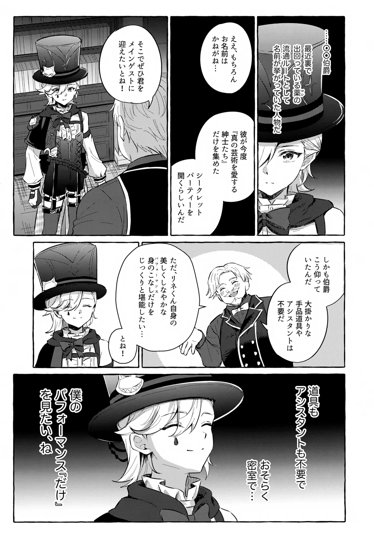Toraware no Binetsu to, Genkou no Trick page 4 full