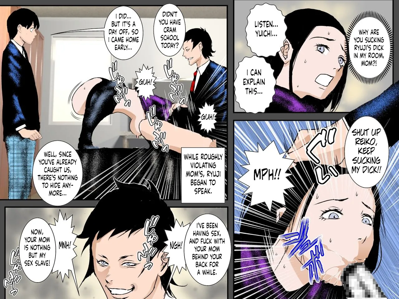 My beautiful mom became the sex slave of my childhood friend page 8 full