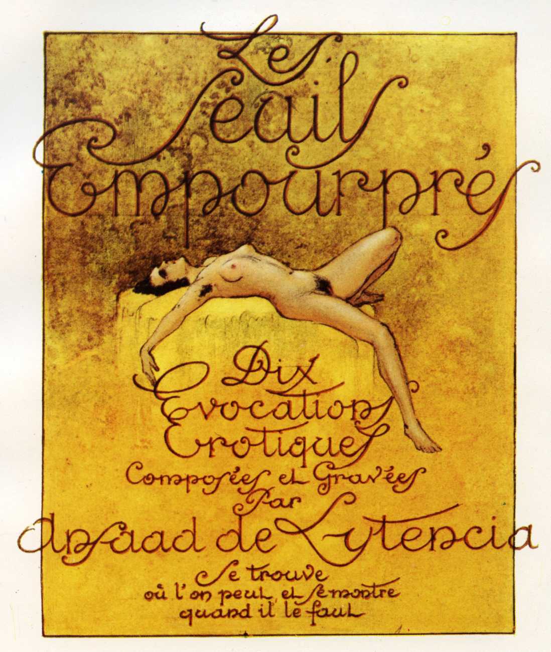 André Lambert - Les Seuils Empourpres page 1 full