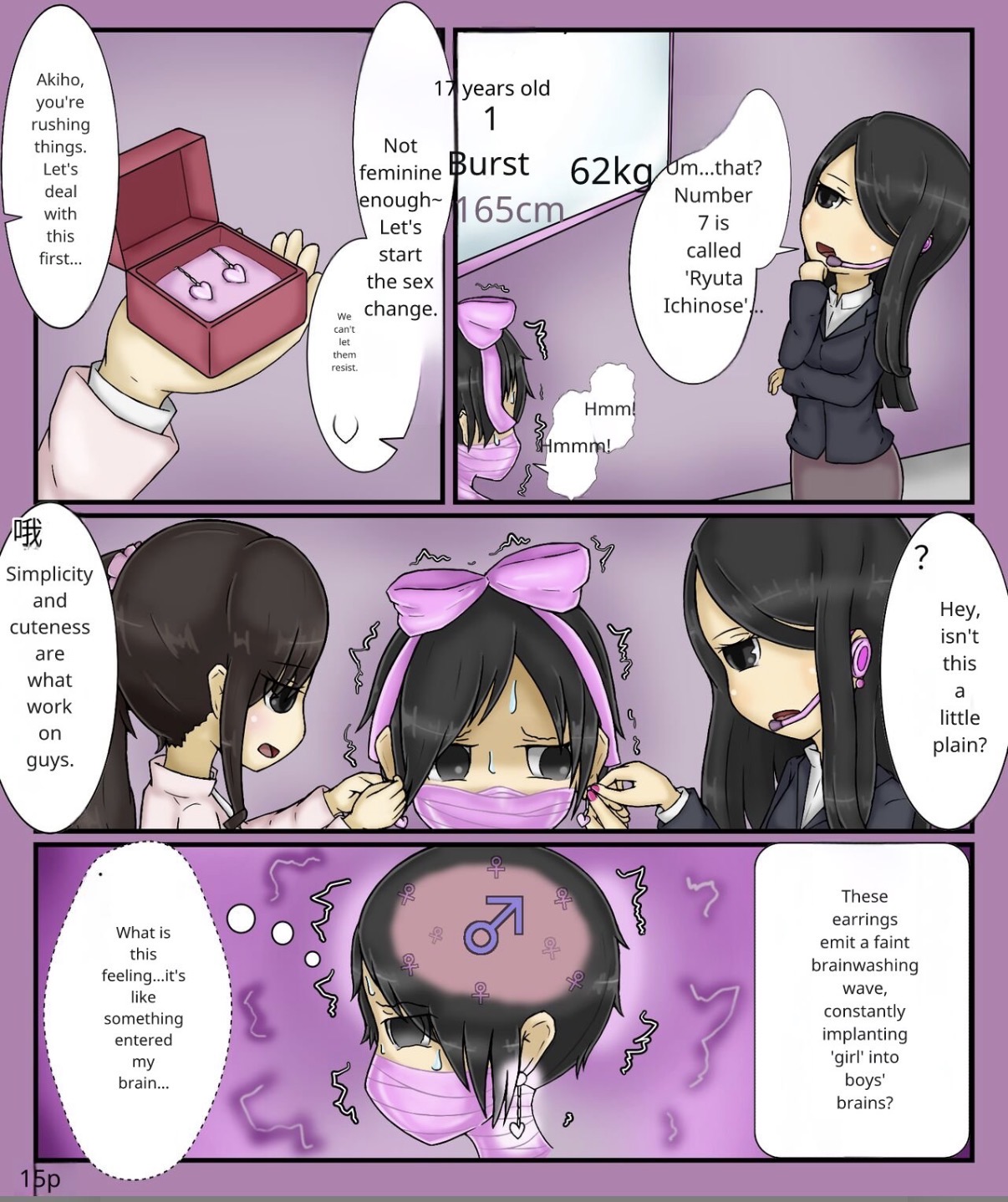 Forced girls transformation page 12 full