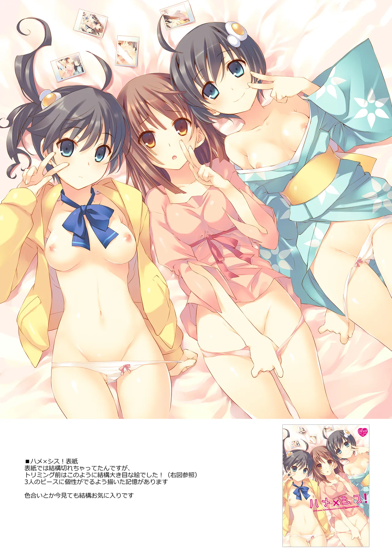 TIES Bakemonogatari Color Illustration Compilation Book page 12 full