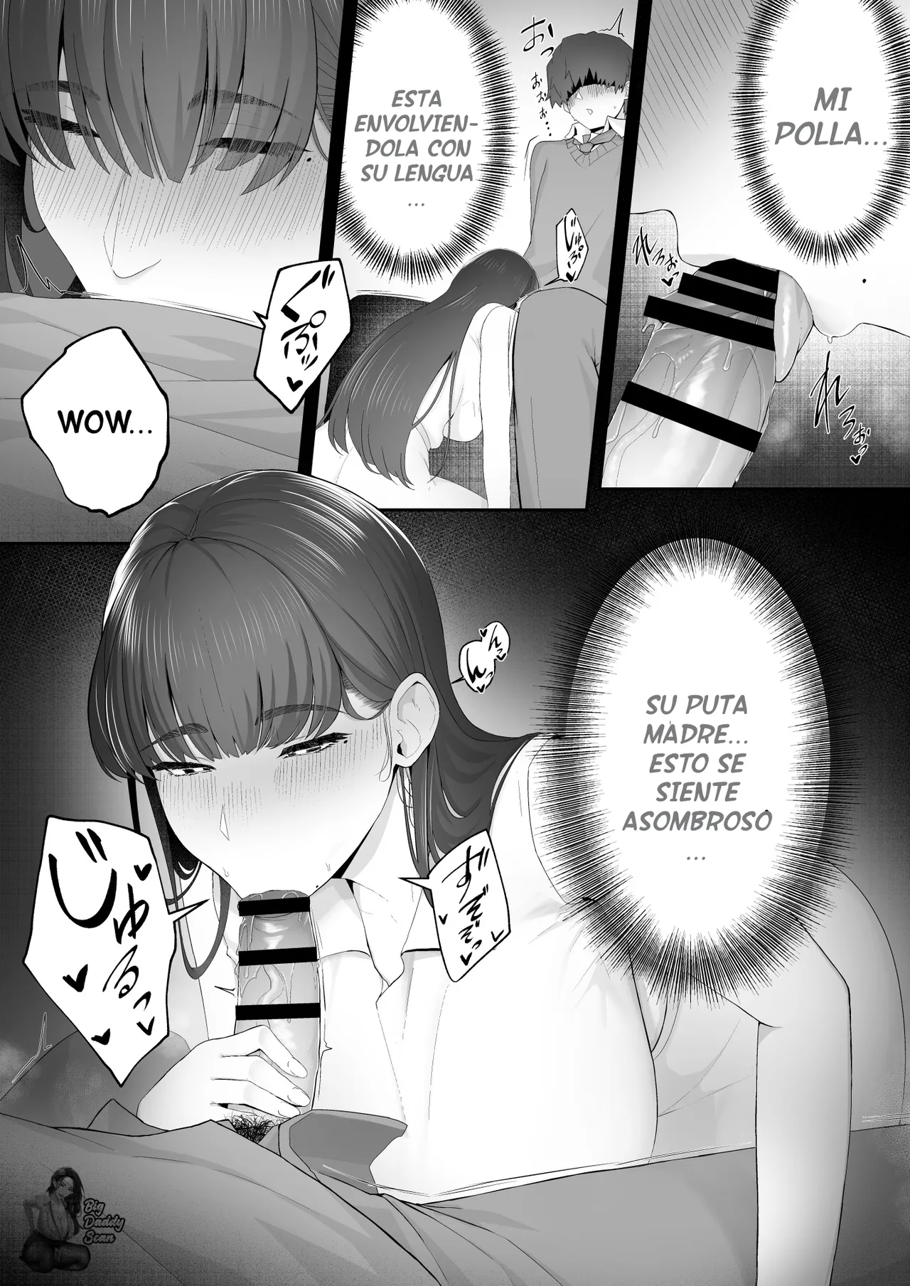 Kanojo no Onee-san ni Otosareru｜Fui Seducido Por La Hermana De Mi Novia page 11 full