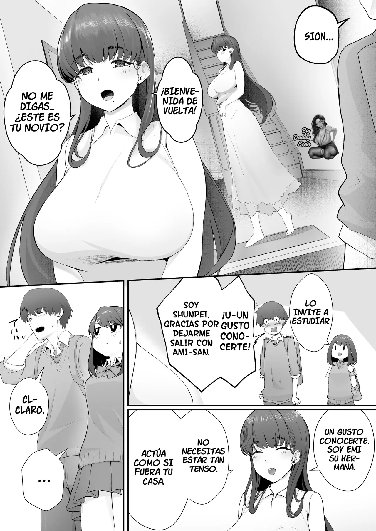Kanojo no Onee-san ni Otosareru｜Fui Seducido Por La Hermana De Mi Novia page 3 full