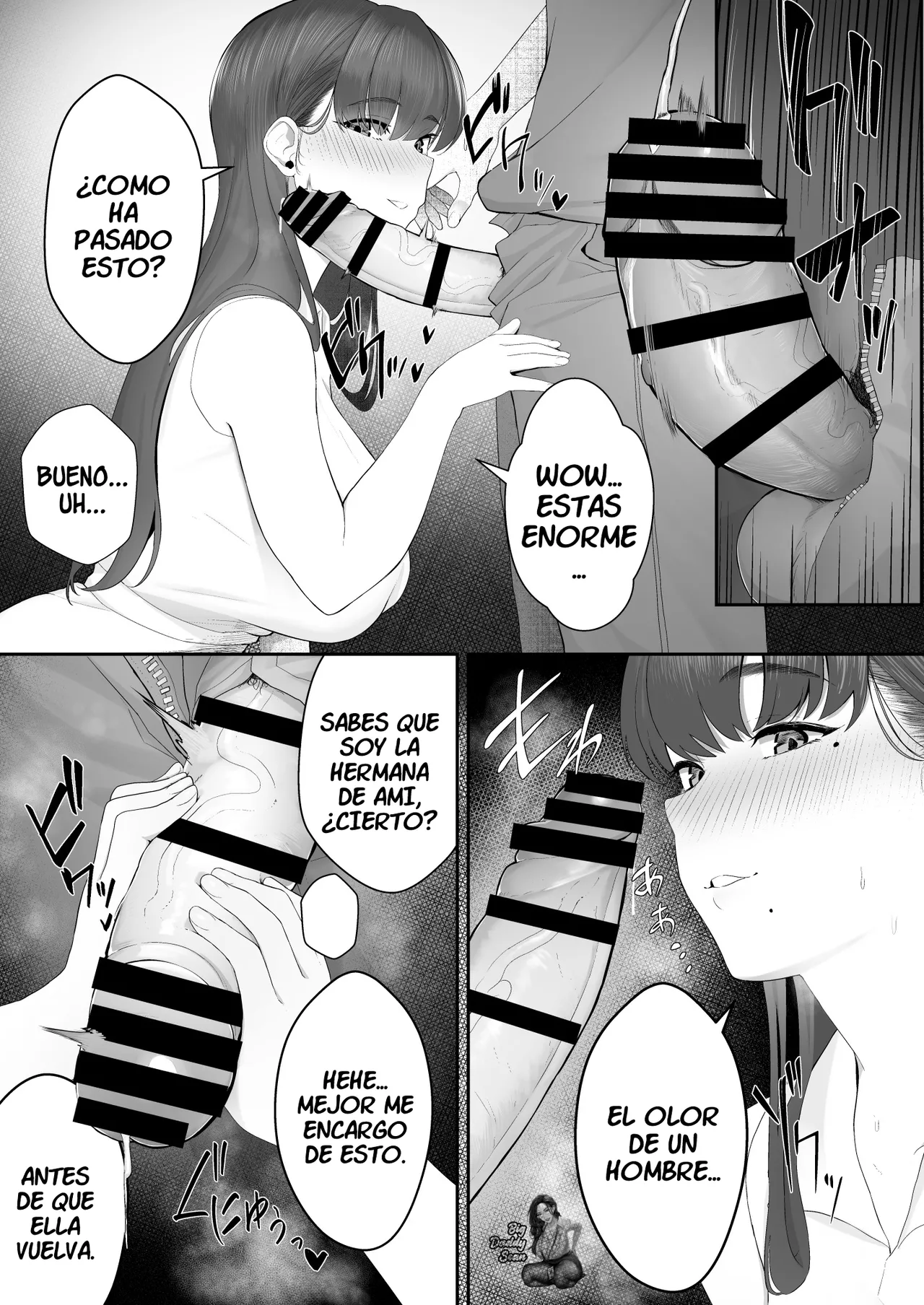Kanojo no Onee-san ni Otosareru｜Fui Seducido Por La Hermana De Mi Novia page 8 full