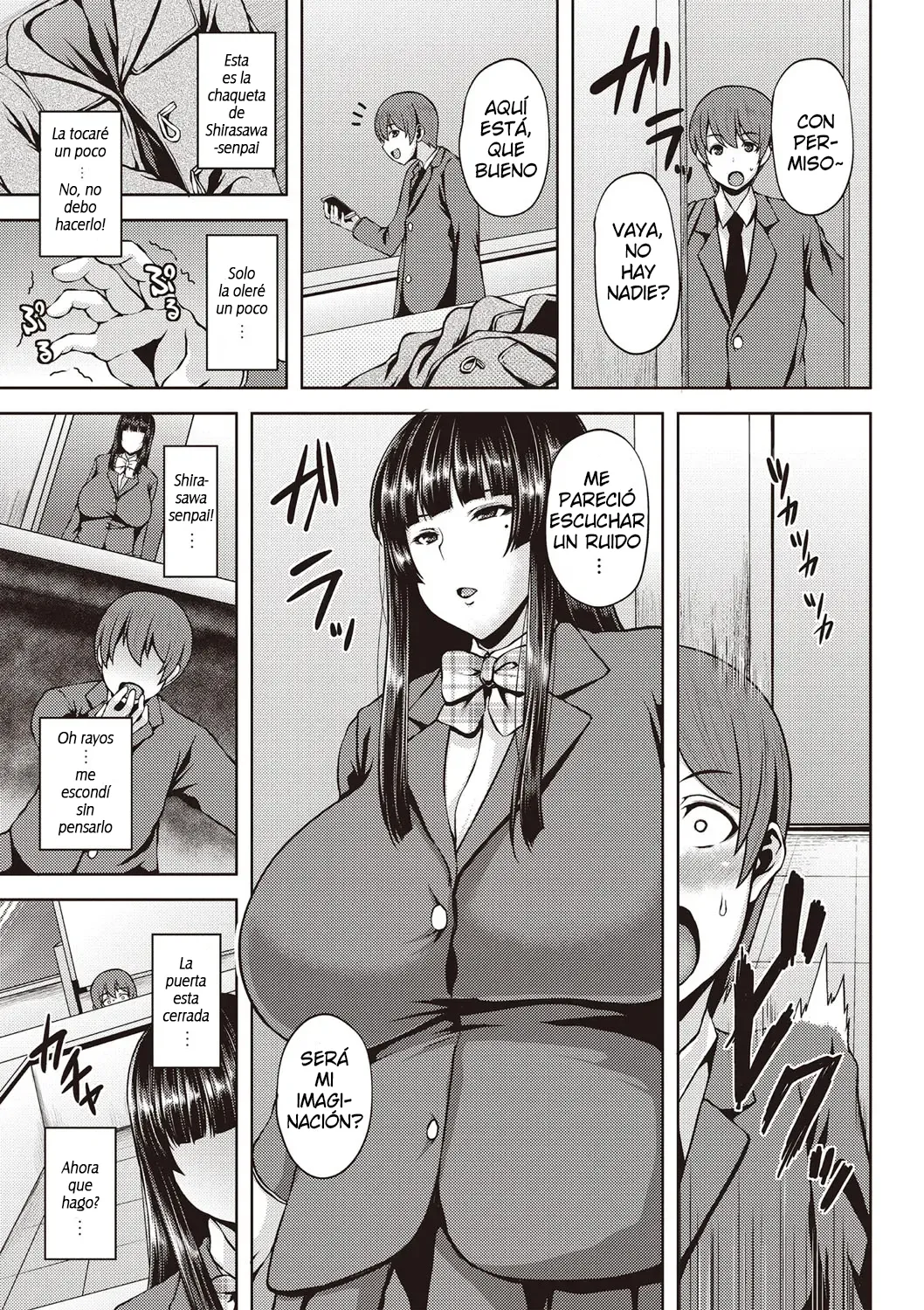 Kurokami Seitokaichou ha Dirudo ga wo Suki♥ | A la presidenta del consejo le gustan los dildos♥ page 3 full