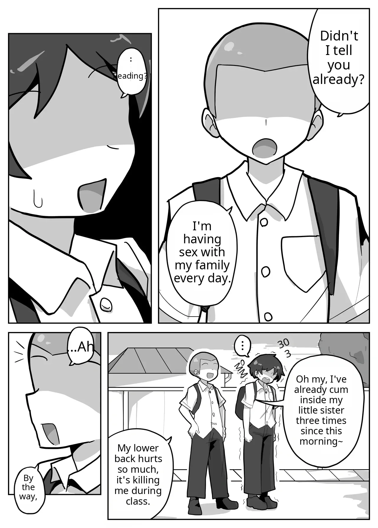 A story about joining in on a friend's family sex. page 2 full