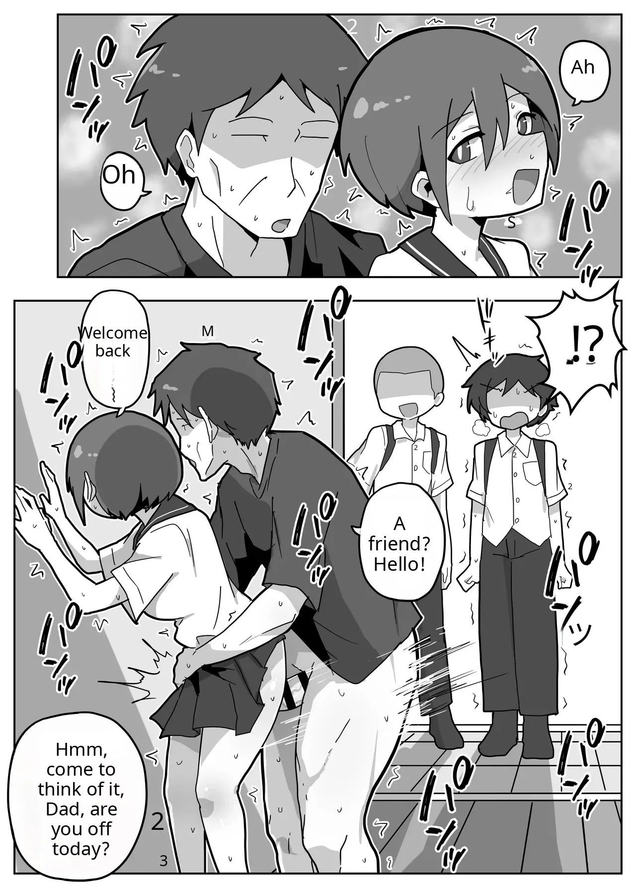 A story about joining in on a friend's family sex. page 4 full