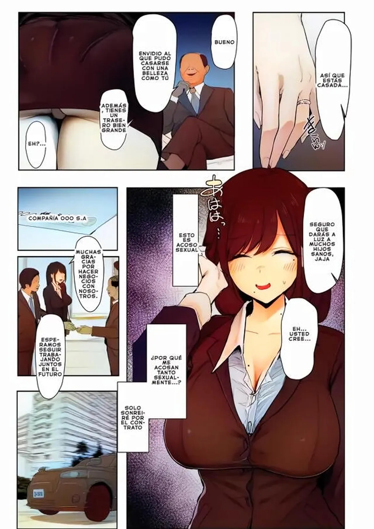 La recién casada cae en la tentación a color page 5 full