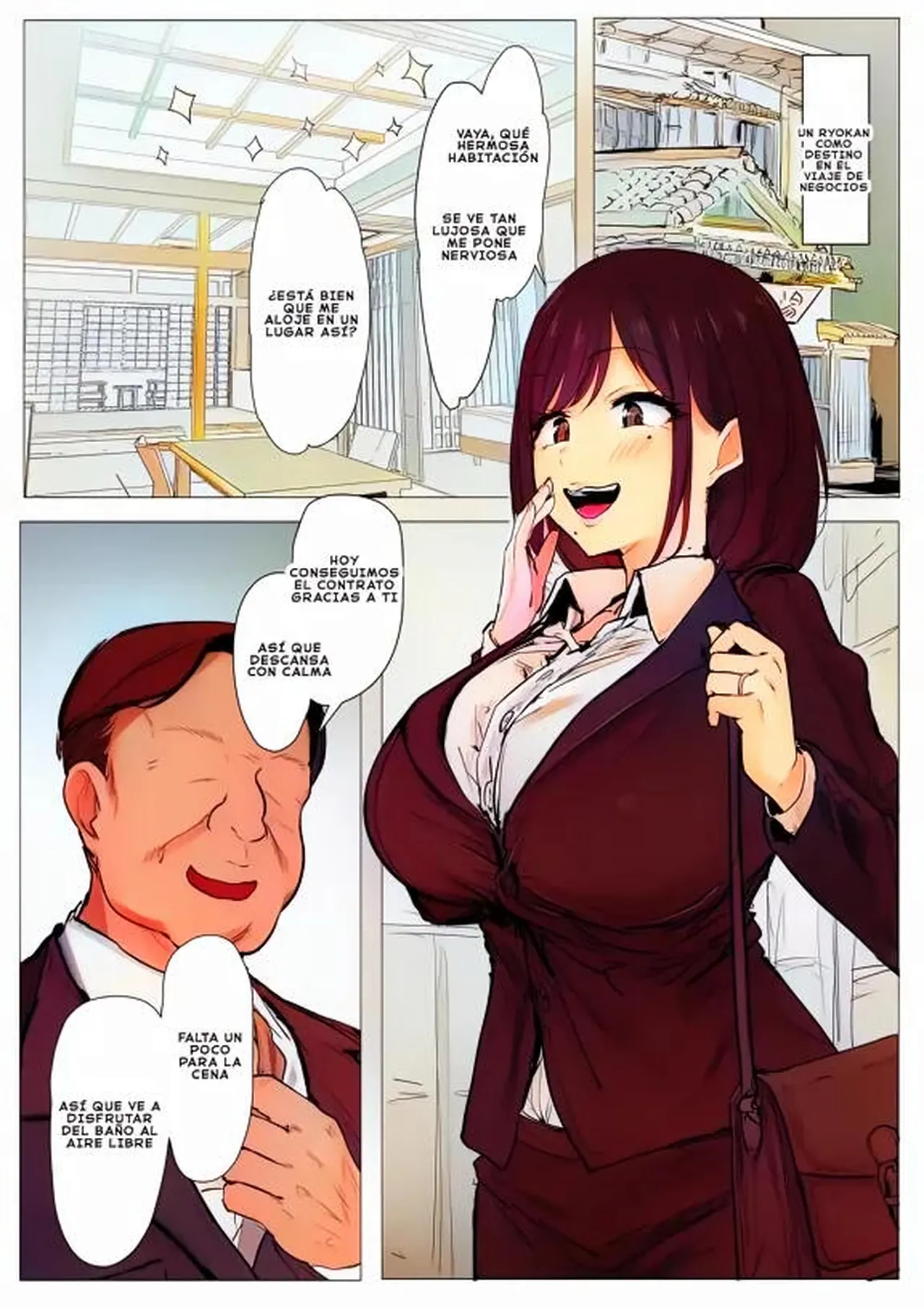 La recién casada cae en la tentación a color page 6 full