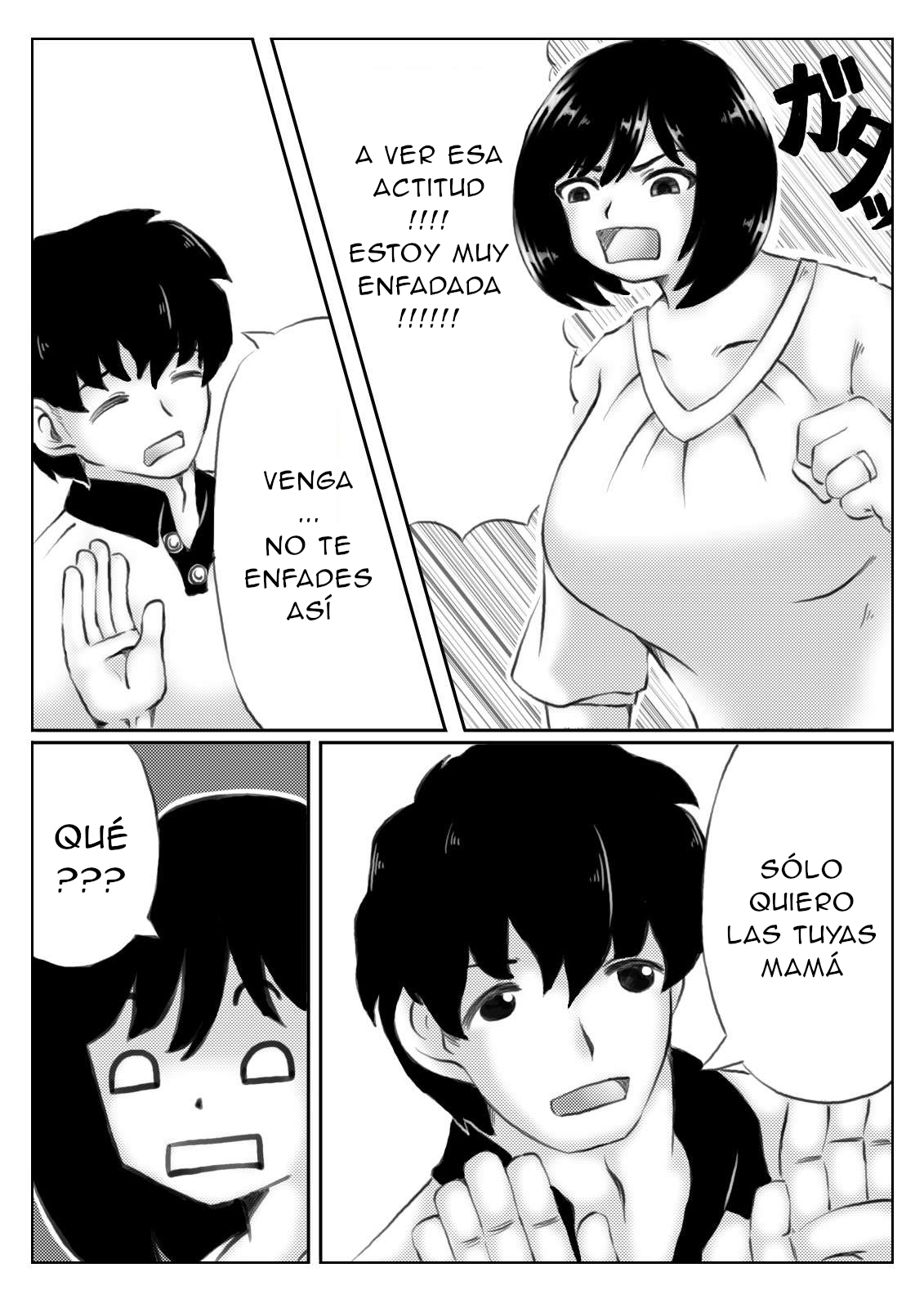 Mankai Beesuke  - Kaa-san no Pantsu kara Hajimaru Kinshinsoukan 1 ESP page 5 full