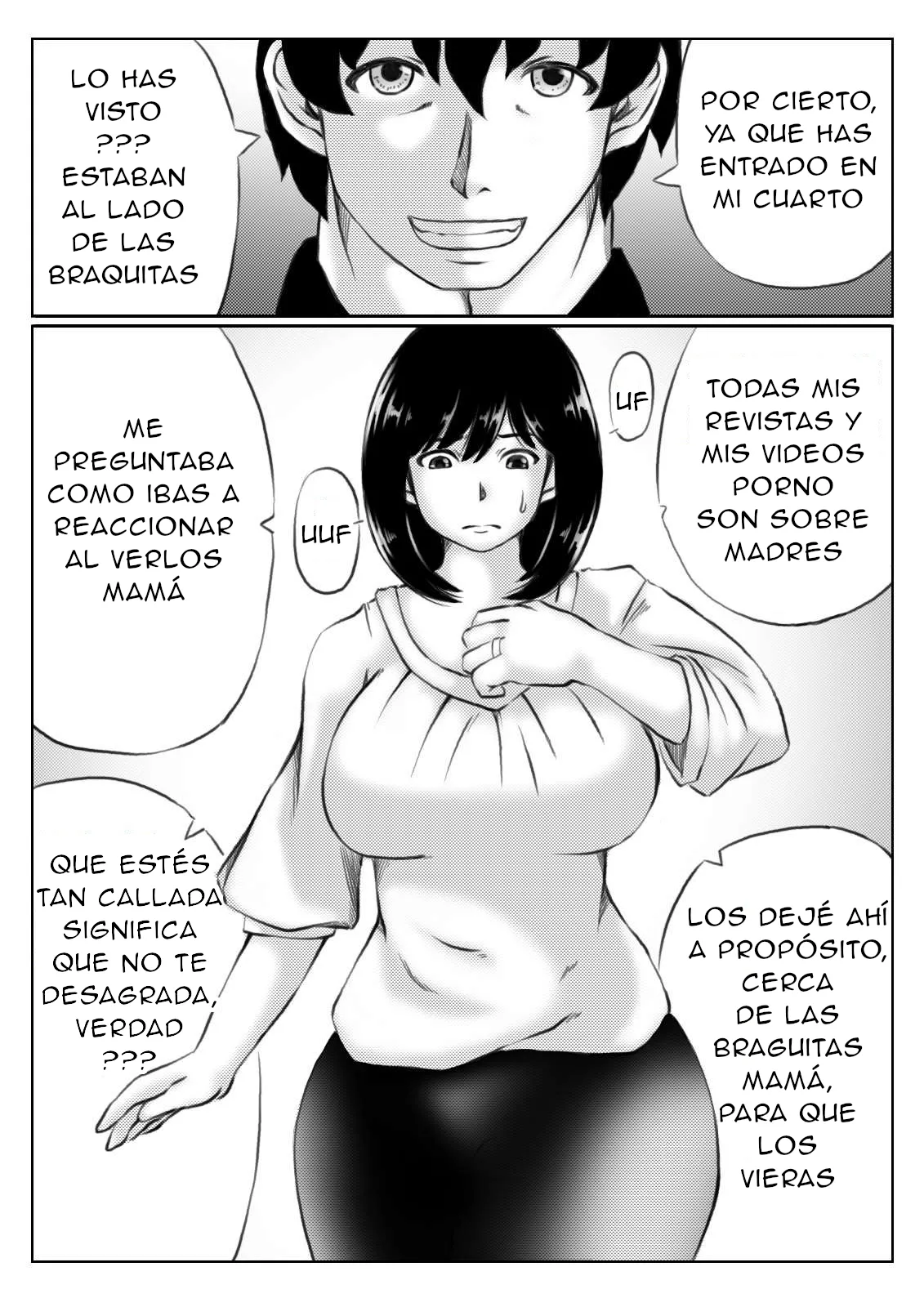Mankai Beesuke  - Kaa-san no Pantsu kara Hajimaru Kinshinsoukan 1 ESP page 6 full