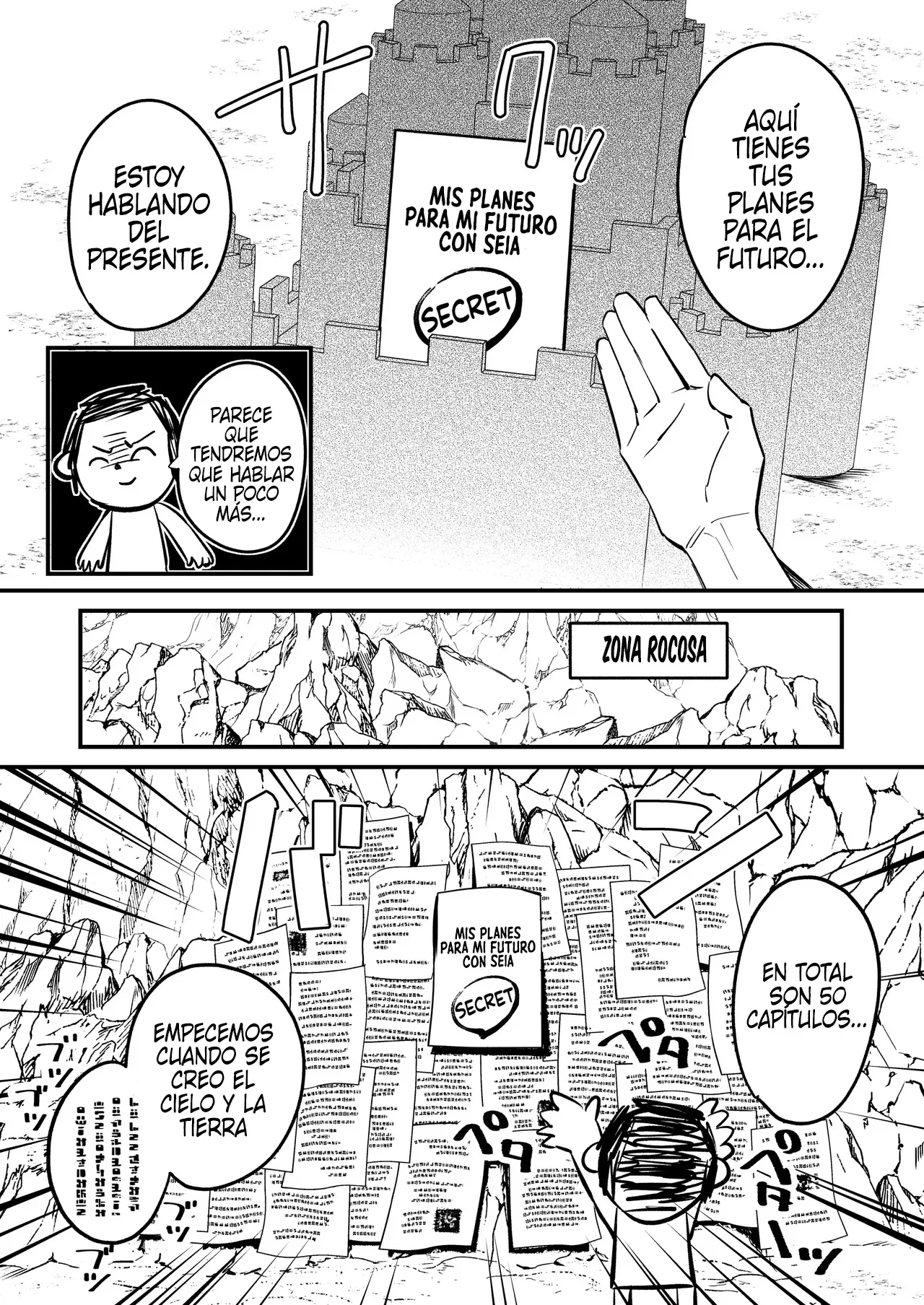 Kono Monogatari no Namae wa Kimi ga Tsukete Kure. | Tu decides el nombre de esta historia page 7 full