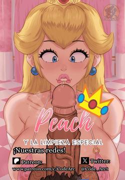 Peach y la limpieza especial