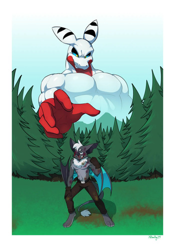 [60PercentScalie & Vauruk] Deal with a Demon: Chapter 1 cover