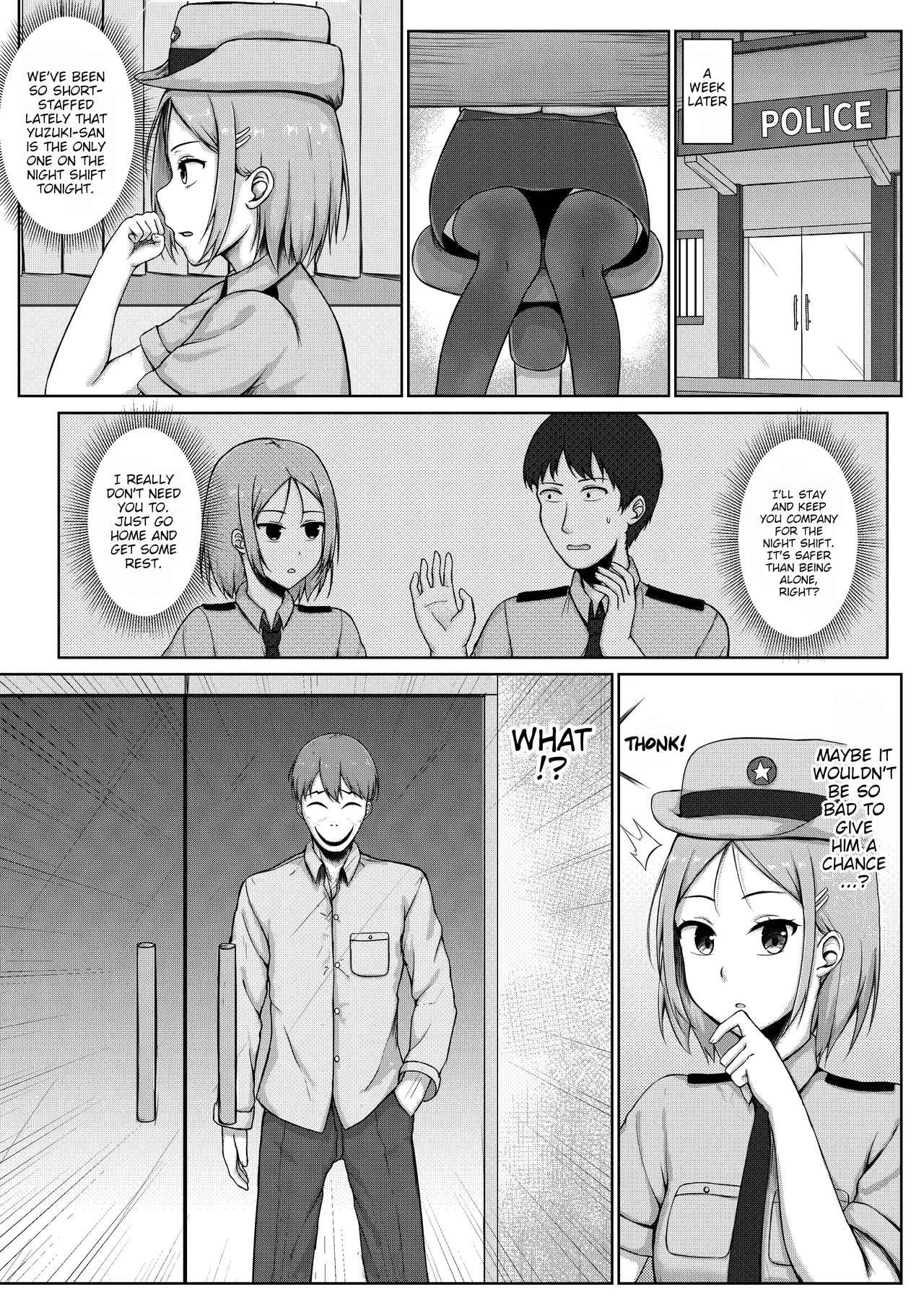 Fukei to Kusuguri Yuukaihan | The Policewoman and the Tickling Kidnapper page 4 full
