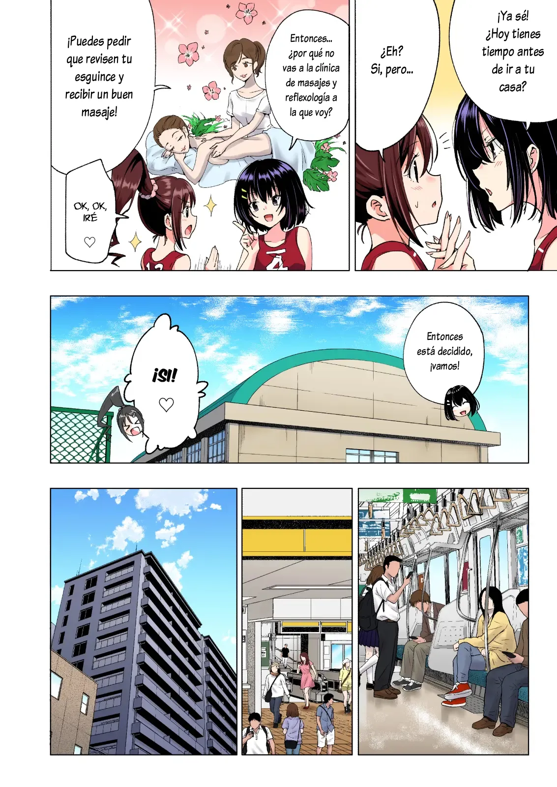 Seikan Massage ni Hamatte shimatta Volley-bu Joshi Zen page 9 full