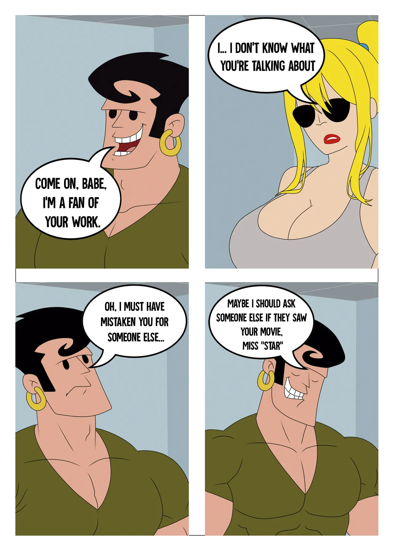 Sun, Beach and a Blond page 12 full
