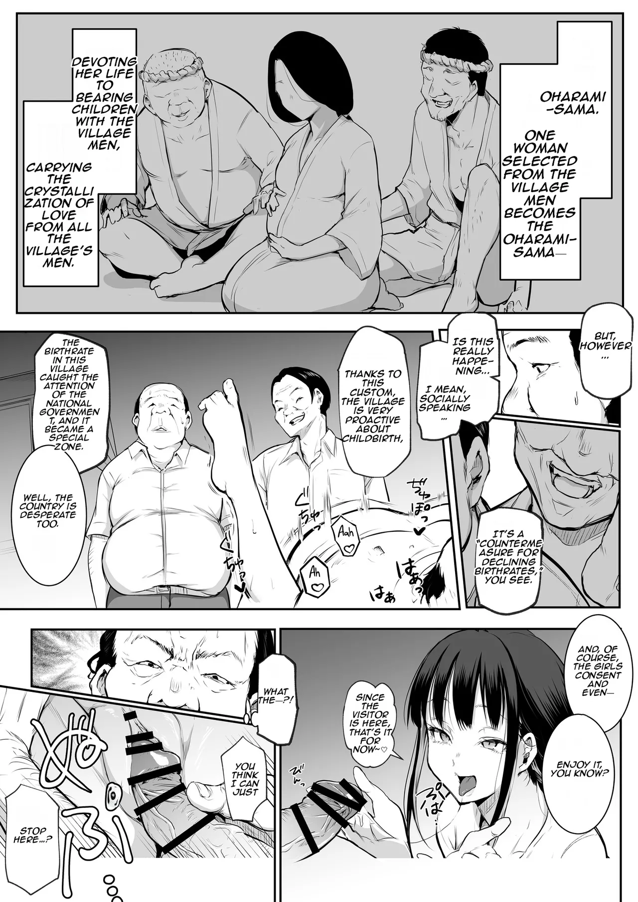 Oharami-sama Ni Kago | The Oharami maiden: Two vessels page 7 full