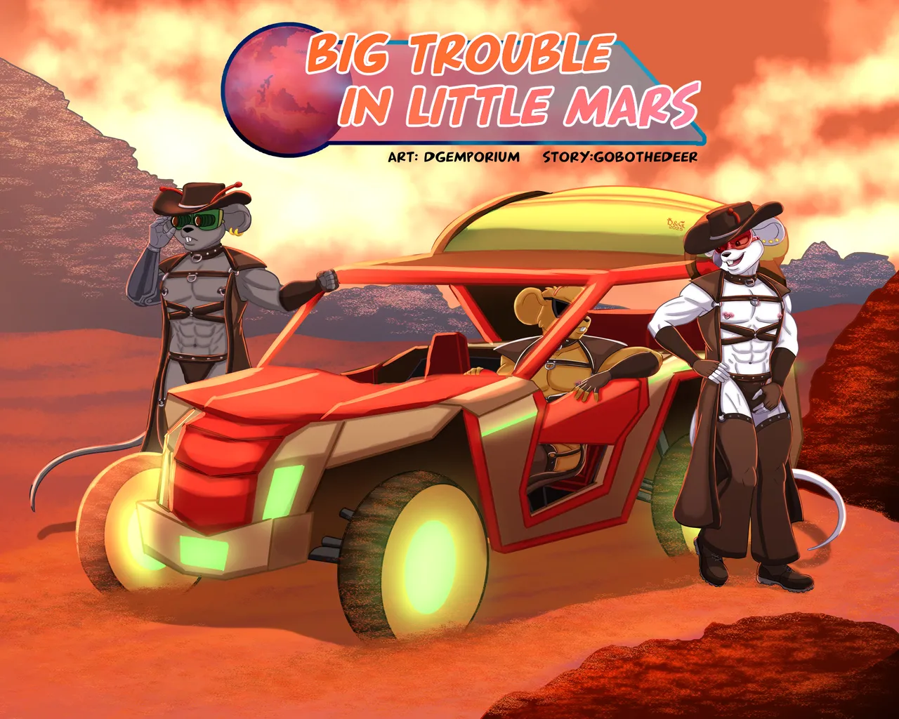Big Trouble in Little Mars page 1 full