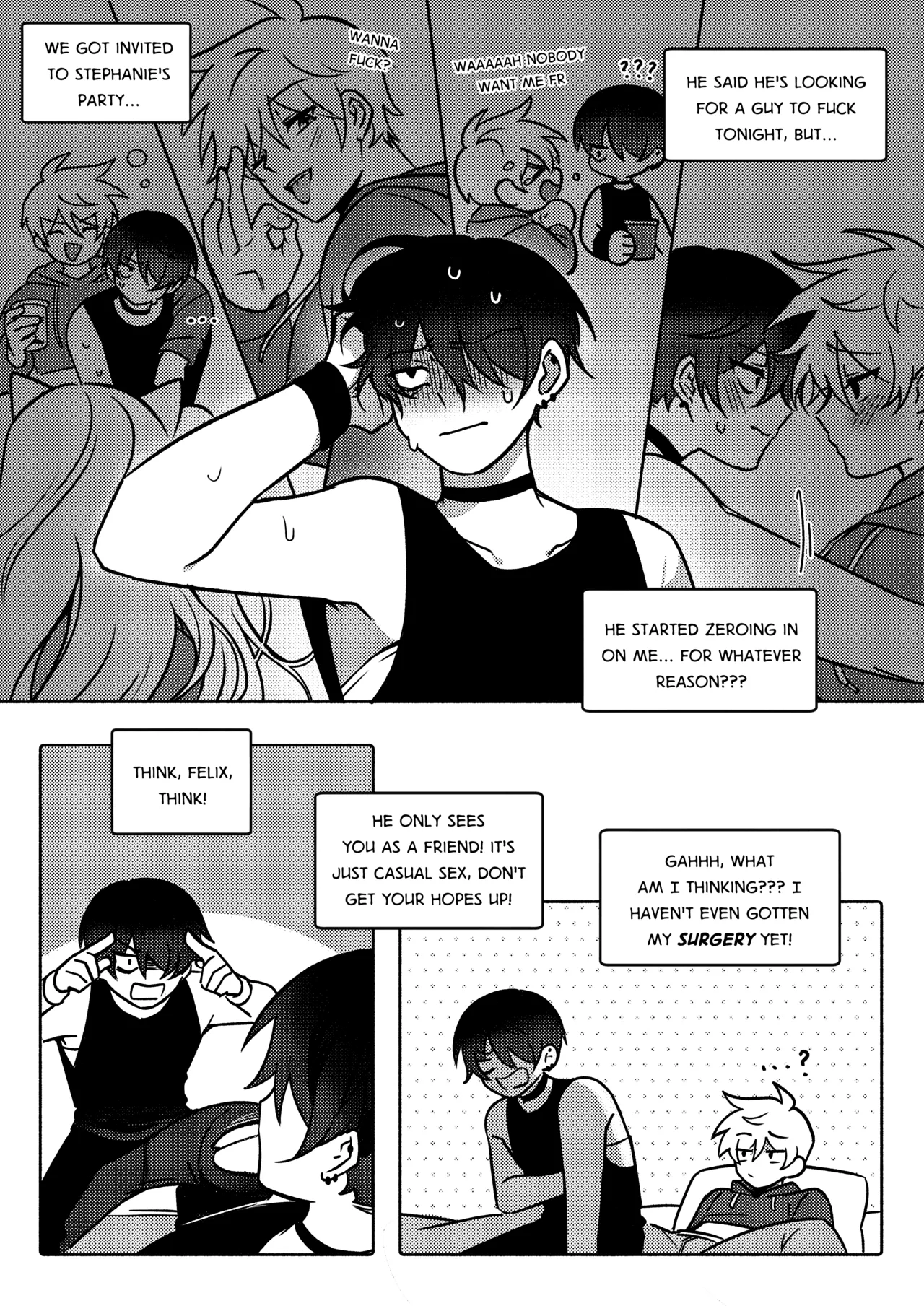 Boyfriends | Extra Chapter 05 - Goth X Prep page 4 full