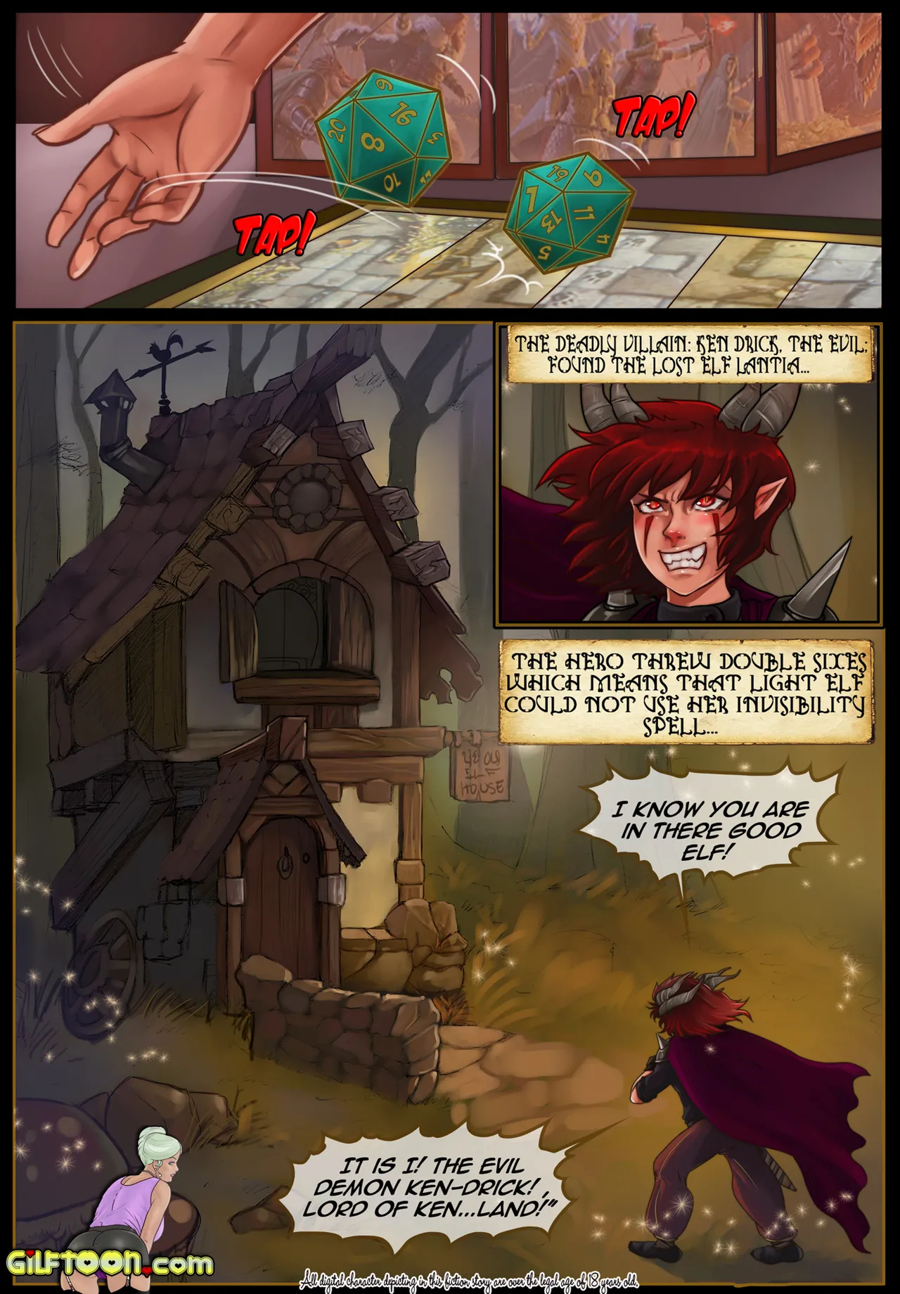 Dungeons and Fuckers page 1 full