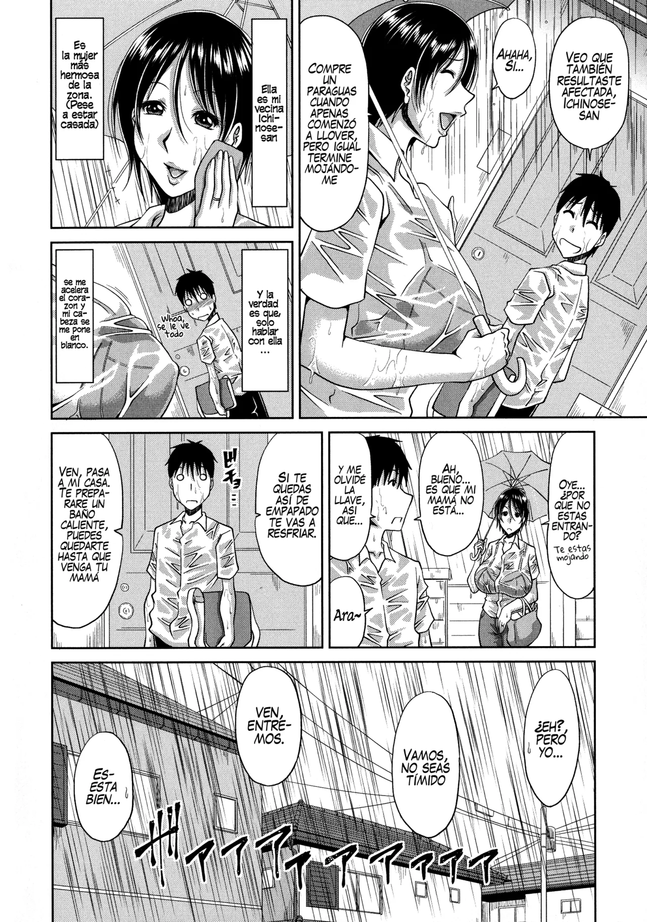 Ame ni Utarete | Golpeados por la lluvia page 2 full