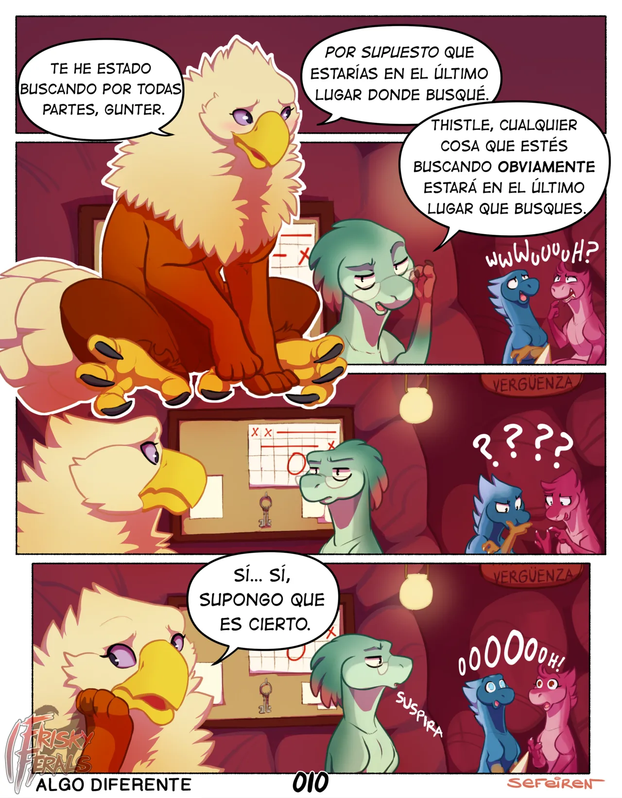 Frisky Ferals - Algo Diferente  +18 page 11 full