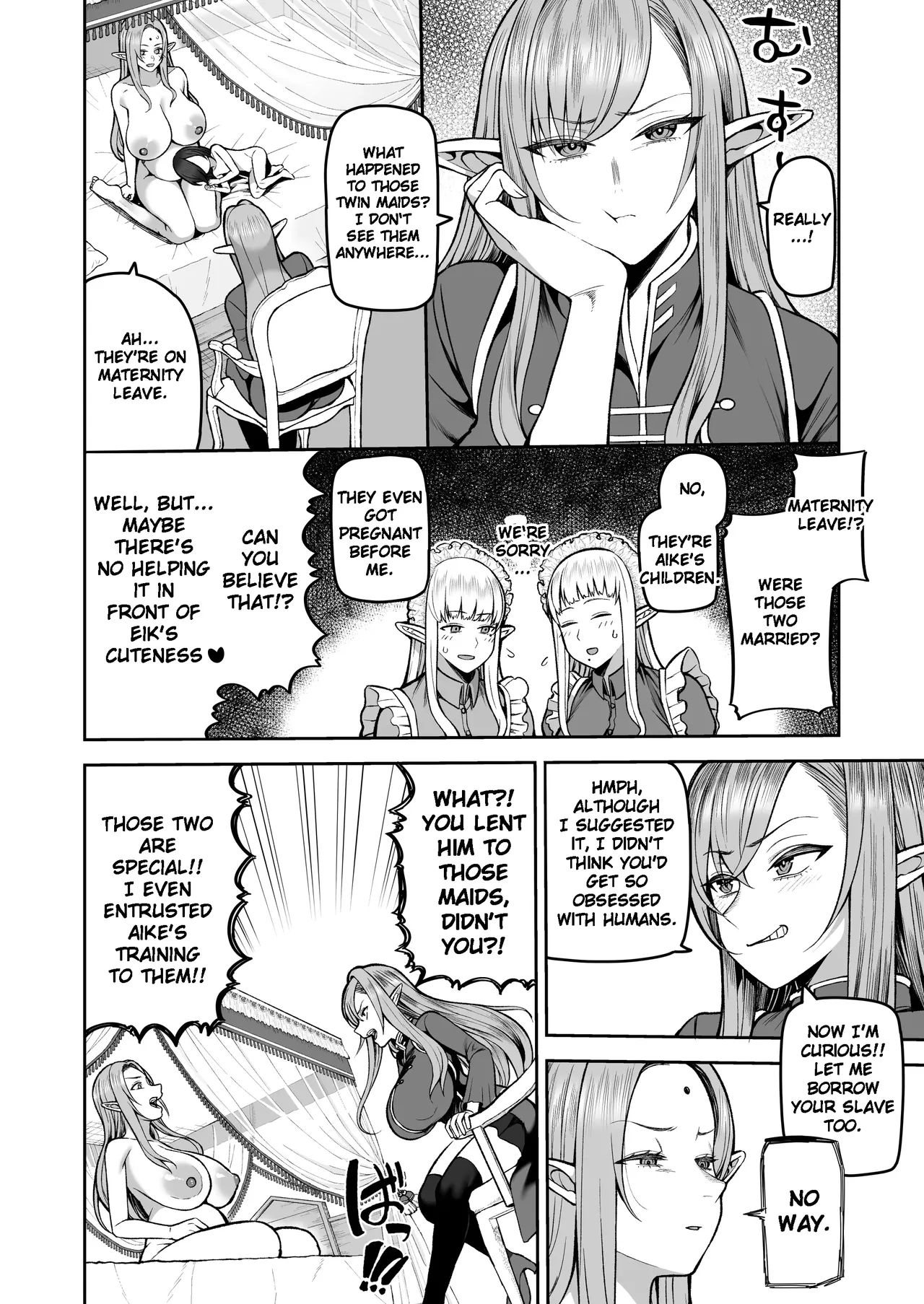 Moto 200-nen Mono Shojo Elf Shota o Kau 2 | A 200 Year Old Virgin Elf Raises a Young Boy 2 page 7 full