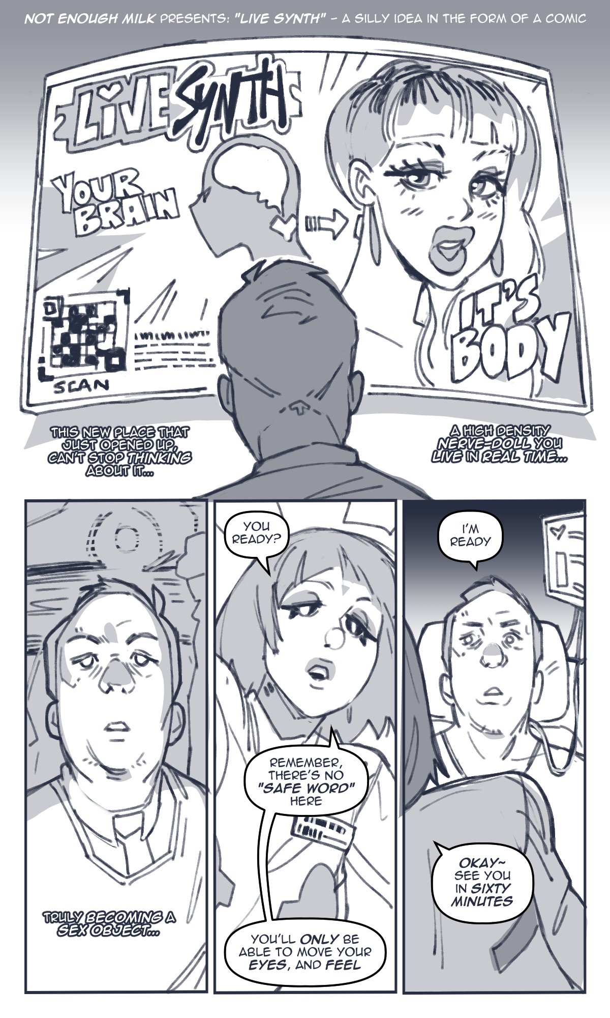 Using Tech to become a Sex Doll! page 1 full