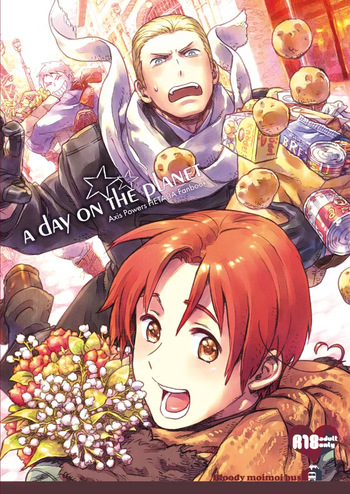 [Bloody Moimoi Bus (Marimekko)] a day on the planet (Axis Powers Hetalia) [Digital] cover