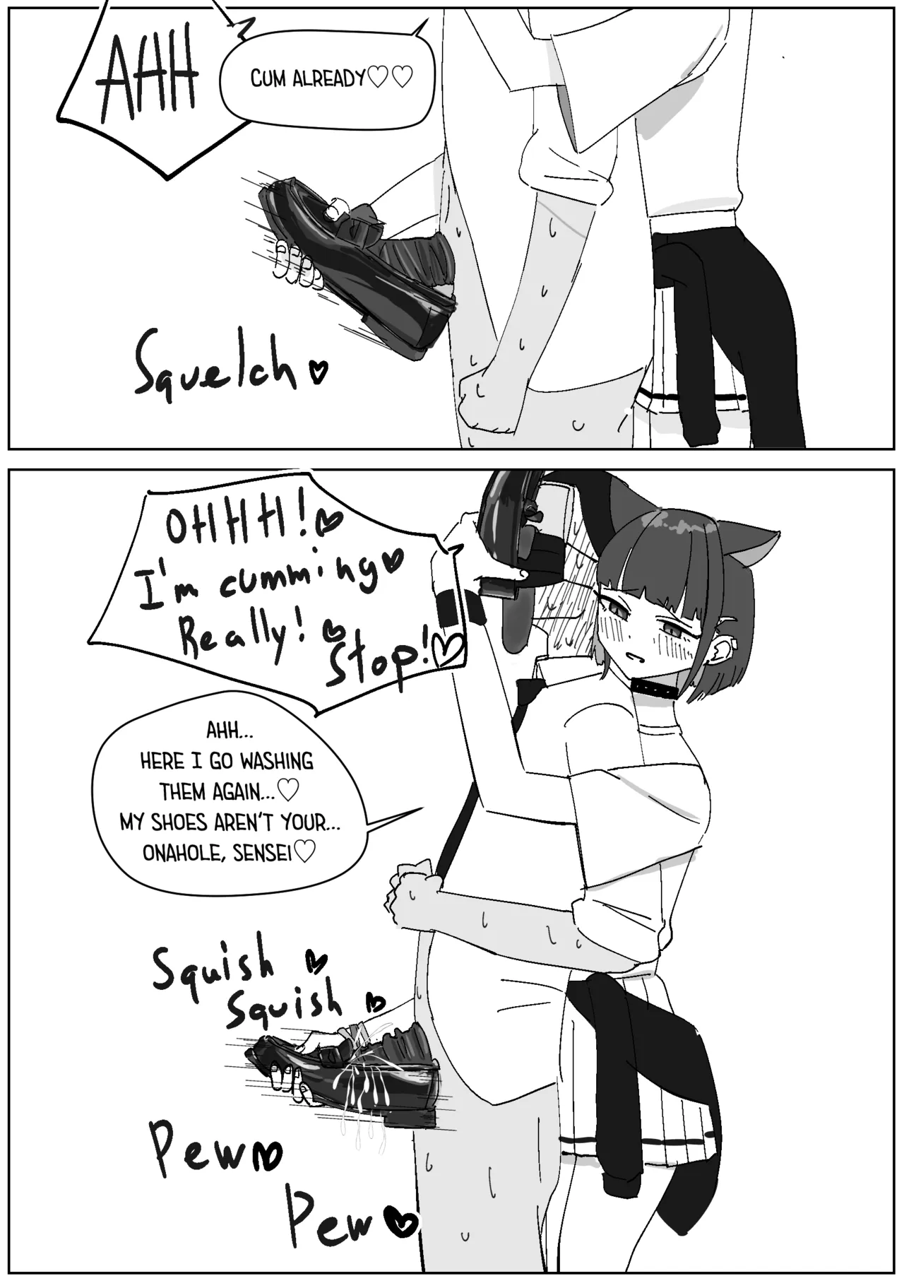 Kazusa’s Post-Practice Stinky Foot Tease page 5 full