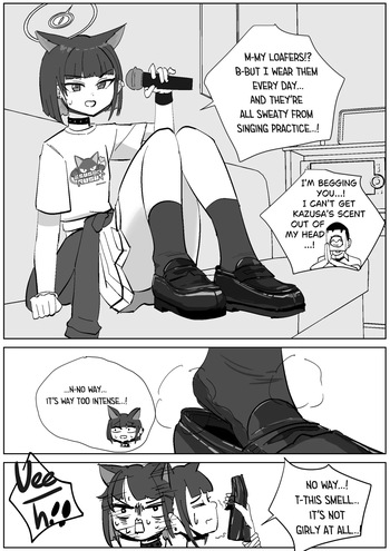 [Sockshop / ヤバい靴下屋さん] Kazusa’s Post-Practice Stinky Foot Tease cover