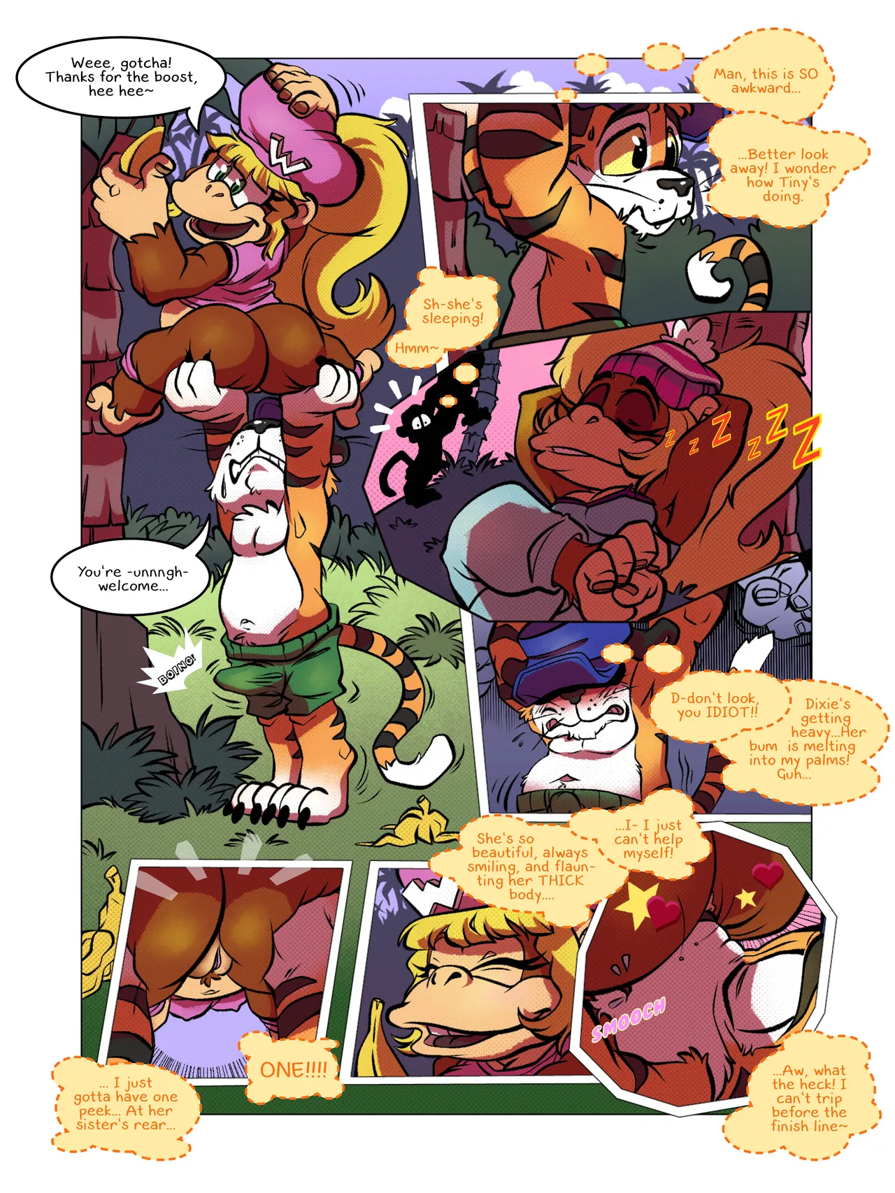 Donkey Kong Girls page 11 full