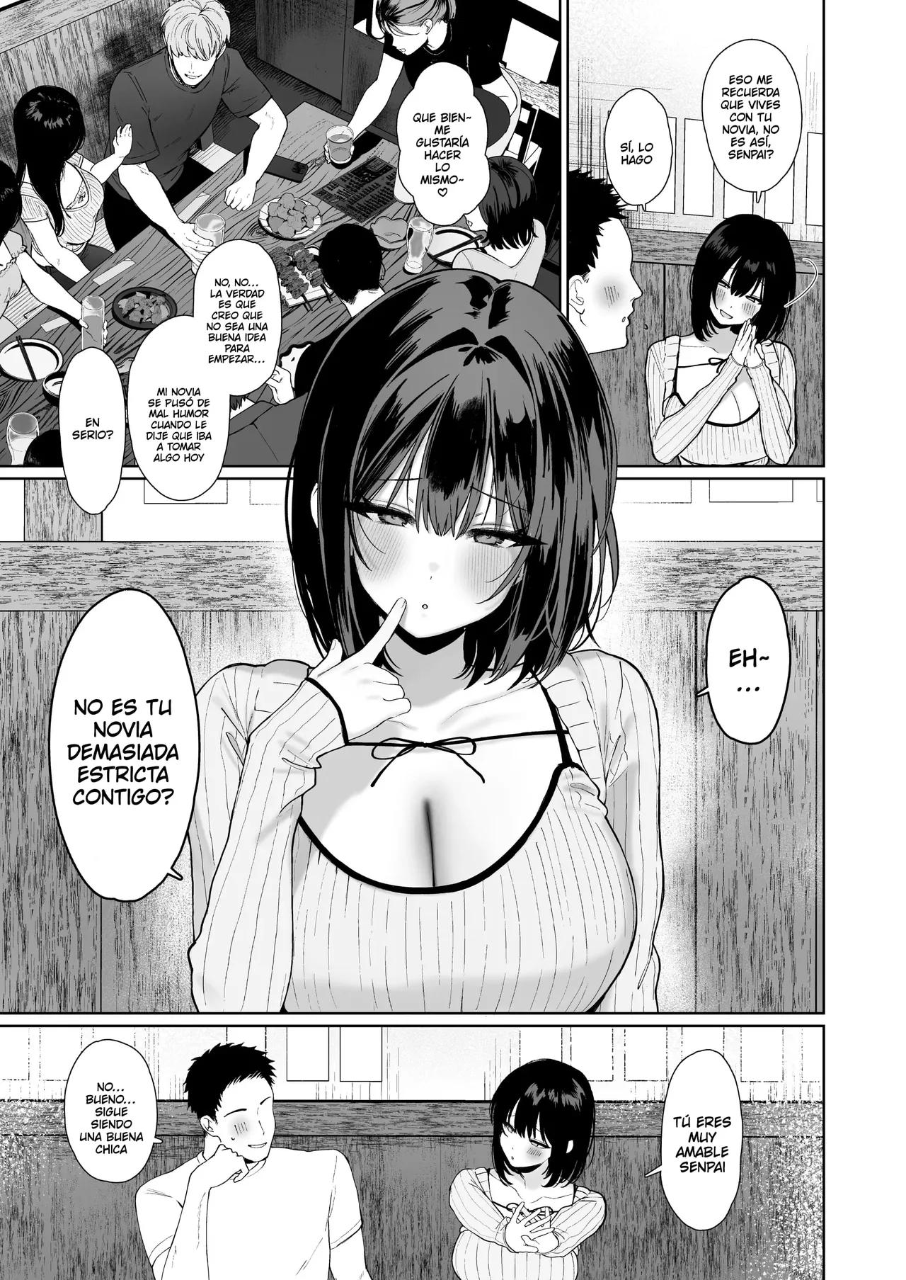 “Kareshi no Mawari ni Ite Hoshikunai Onna” ｜“No quiero que estés cerca de mi novio” Una historia de que cómo tengo sexo infiel y salvaje con su novio a escondidas page 4 full