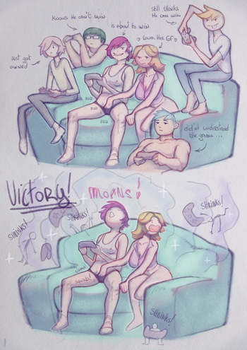 [noilylo] Game Night: Yuri Wins [English] cover