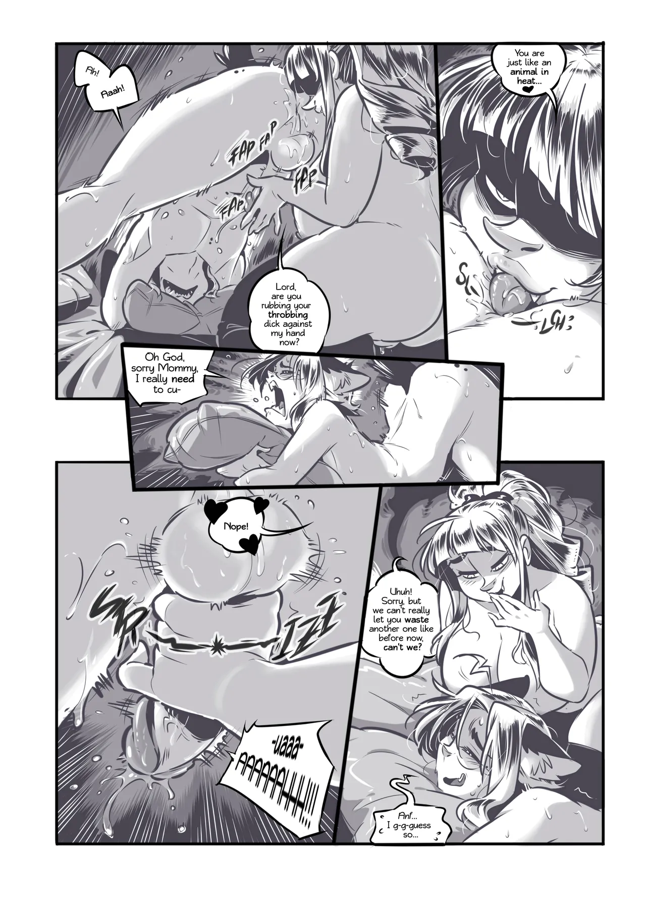 Cory & Abby: Chapter 3 - A Sensitive Kitty page 11 full